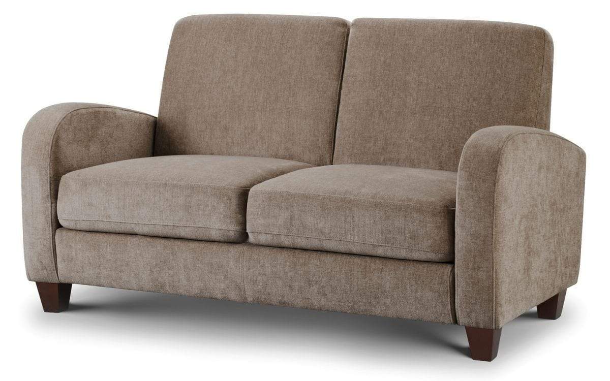 Julian Bowen Sofa Bed Vivo Sofabed In Mink Chenille Fabric Bed Kings