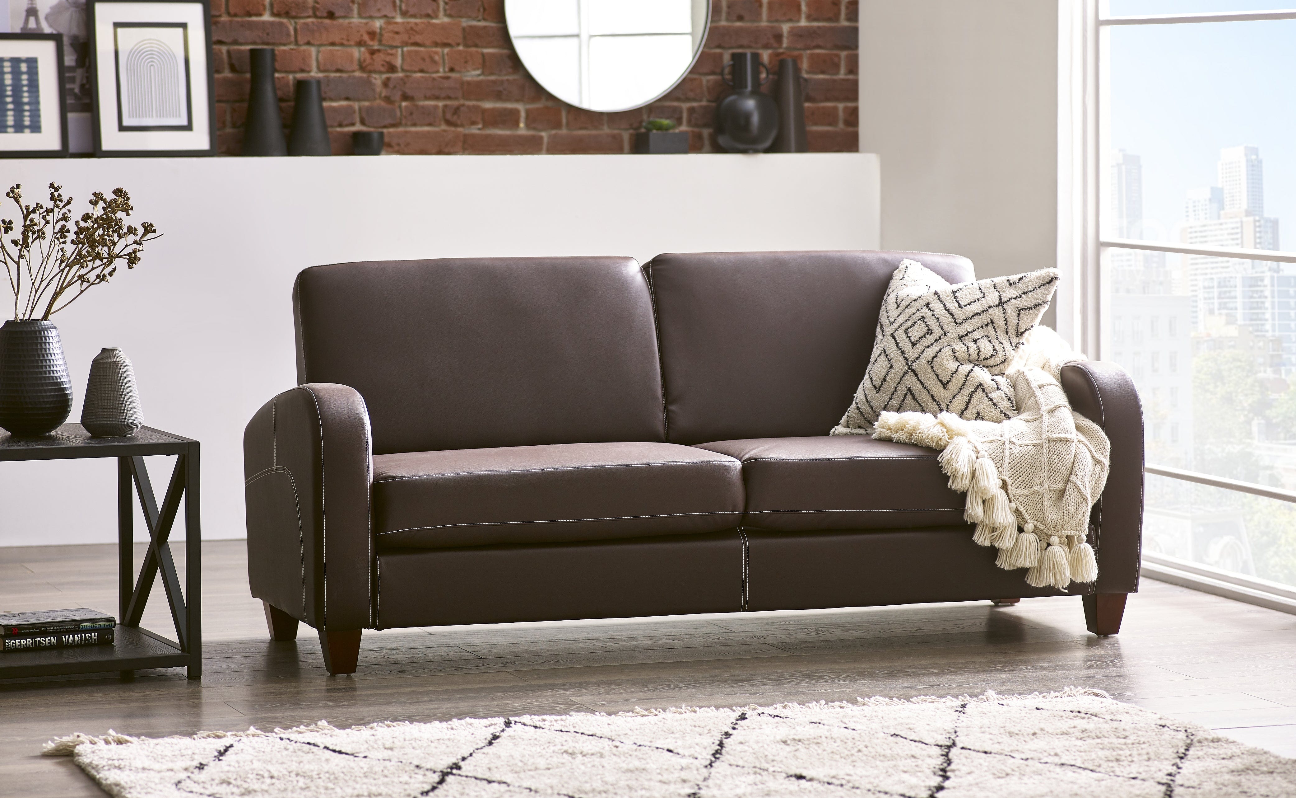 Vivo 3 Seater Sofa – Julian Bowen, view 2