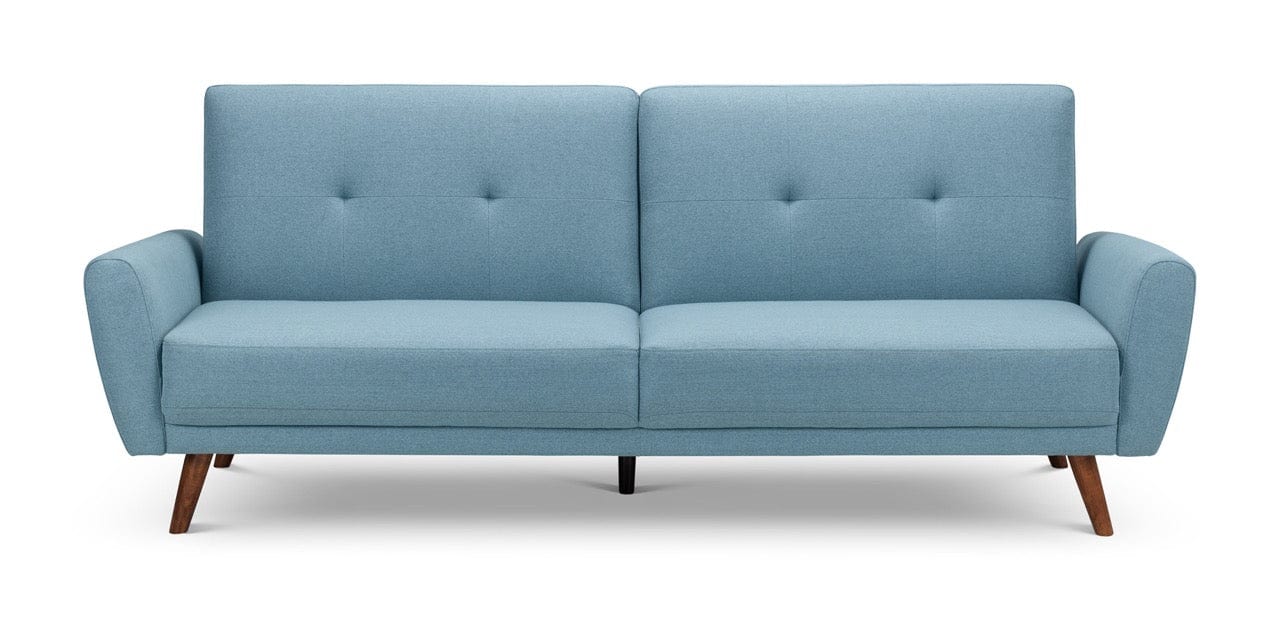 Monza Fabric Sofa Bed - Blue – Julian Bowen, view 6