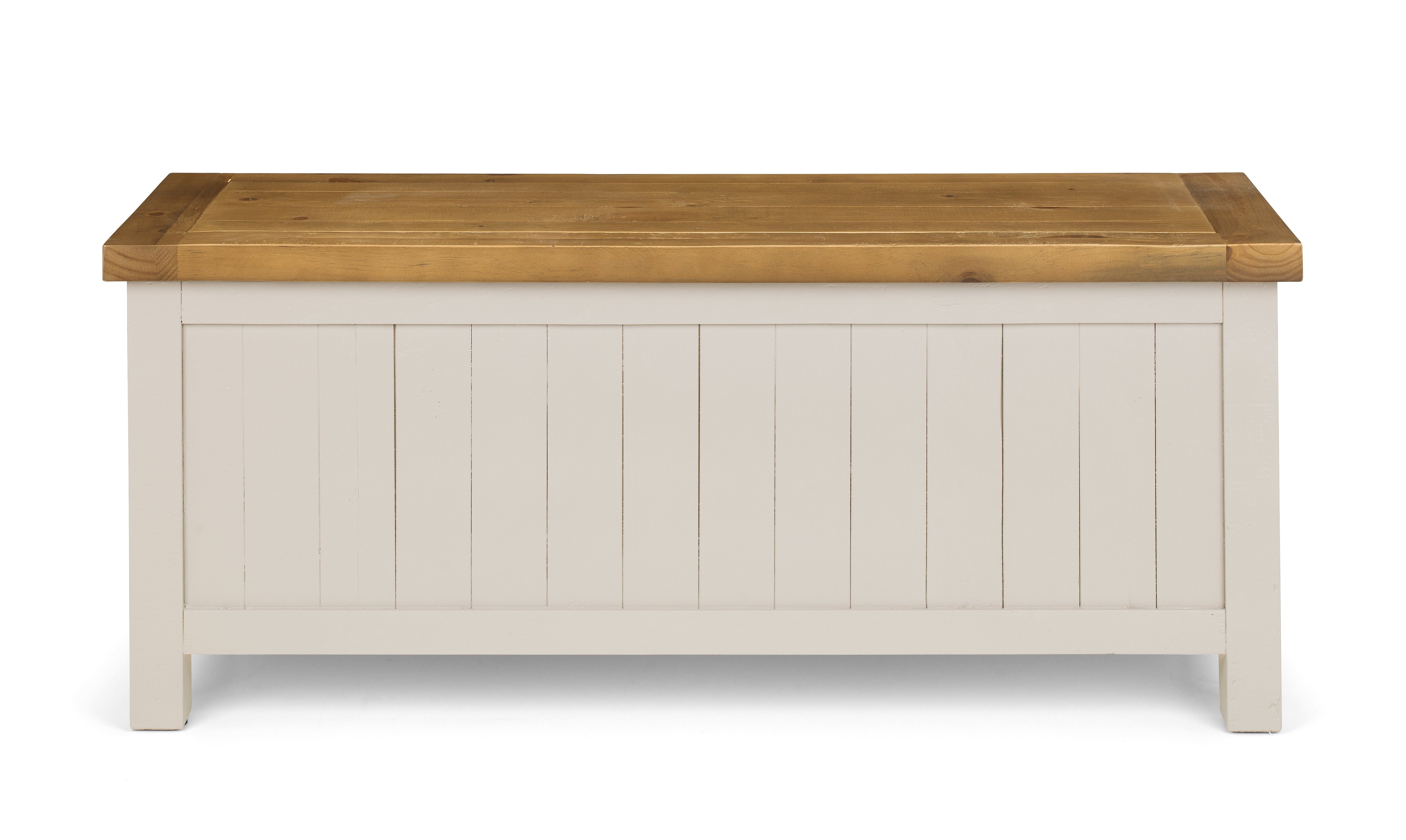 Aspen Storage Bench - Grey Wash – Julian Bowen, view 2