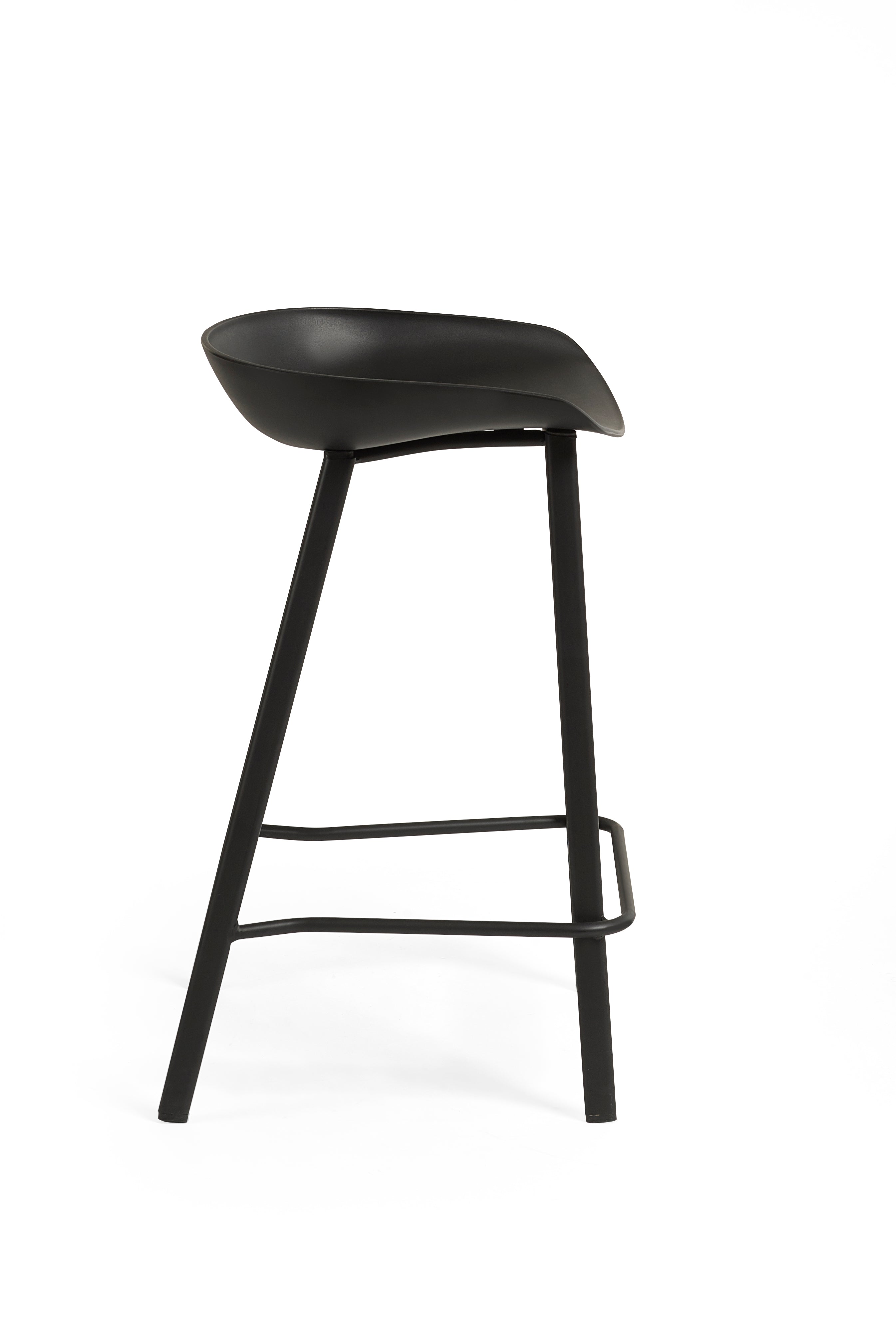 Renzo Bar Stool Black (Set of 2) – Julian Bowen, view 5