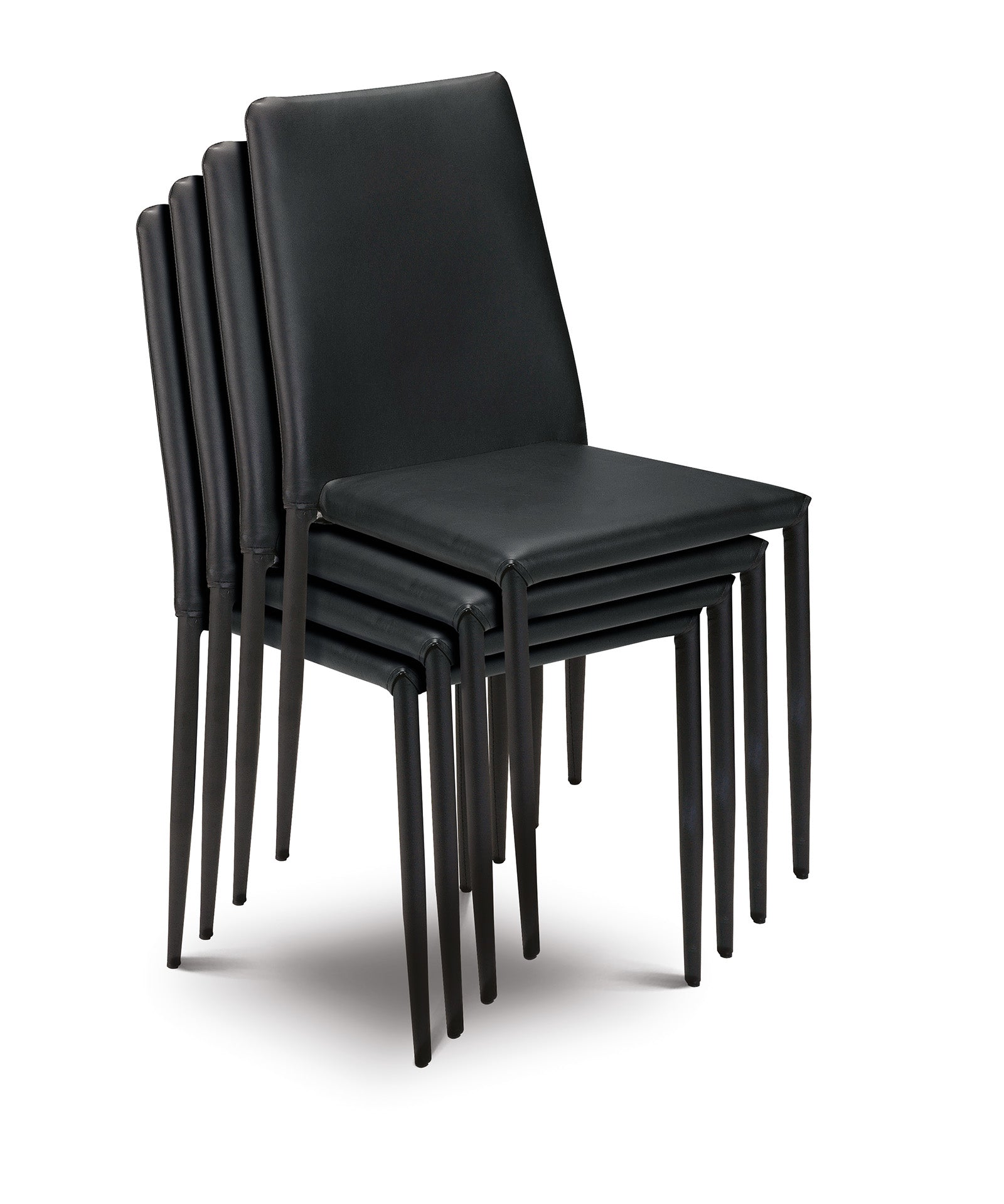 Jazz Chairs in Black (Set Of 4) – Julian Bowen, view 3