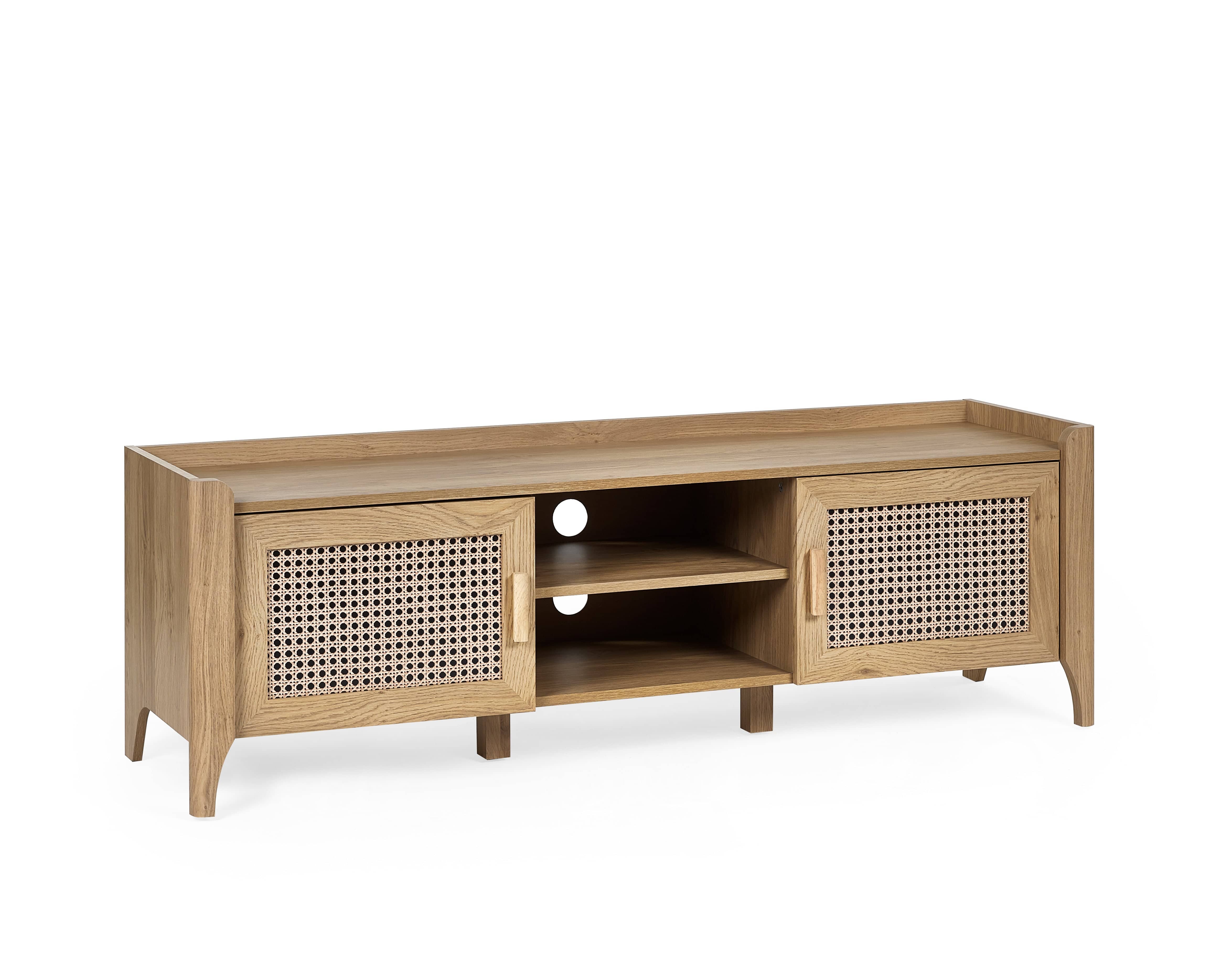 Sydney Media Unit - Rattan Effect – Julian Bowen