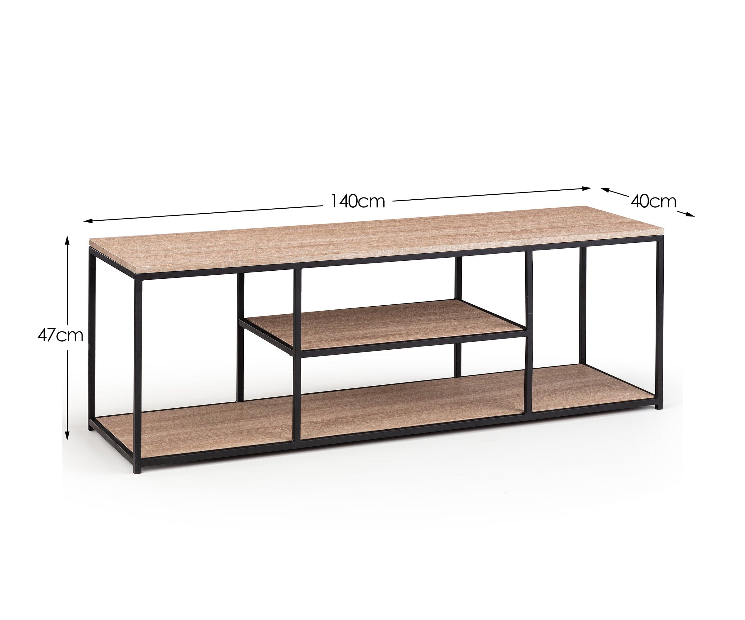 Tribeca TV Unit Sonoma Oak – Julian Bowen