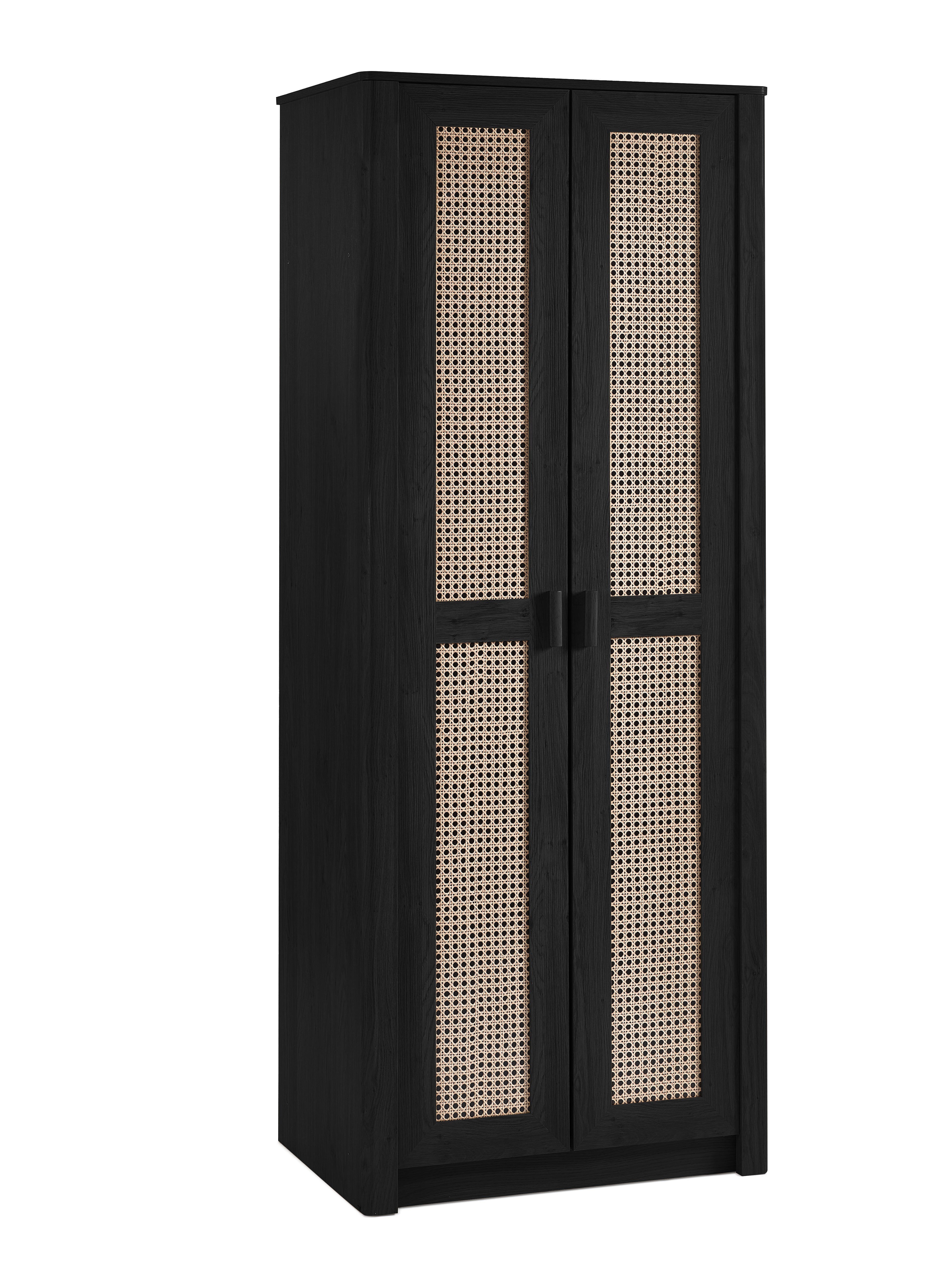 Sydney 2 Door Wardrobe - Black Ash – Julian Bowen