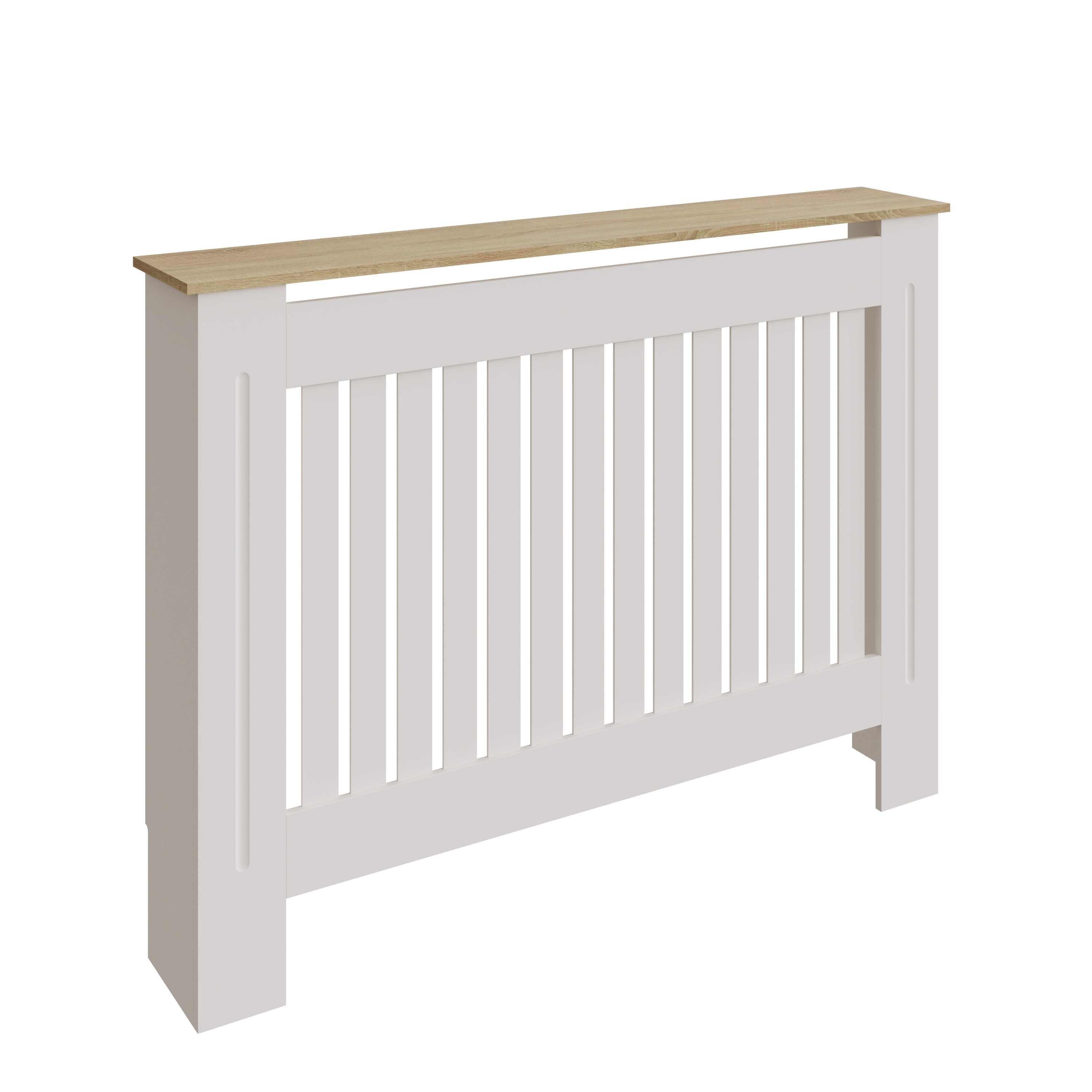 Longslow Radiator Cover Medium White – GFW