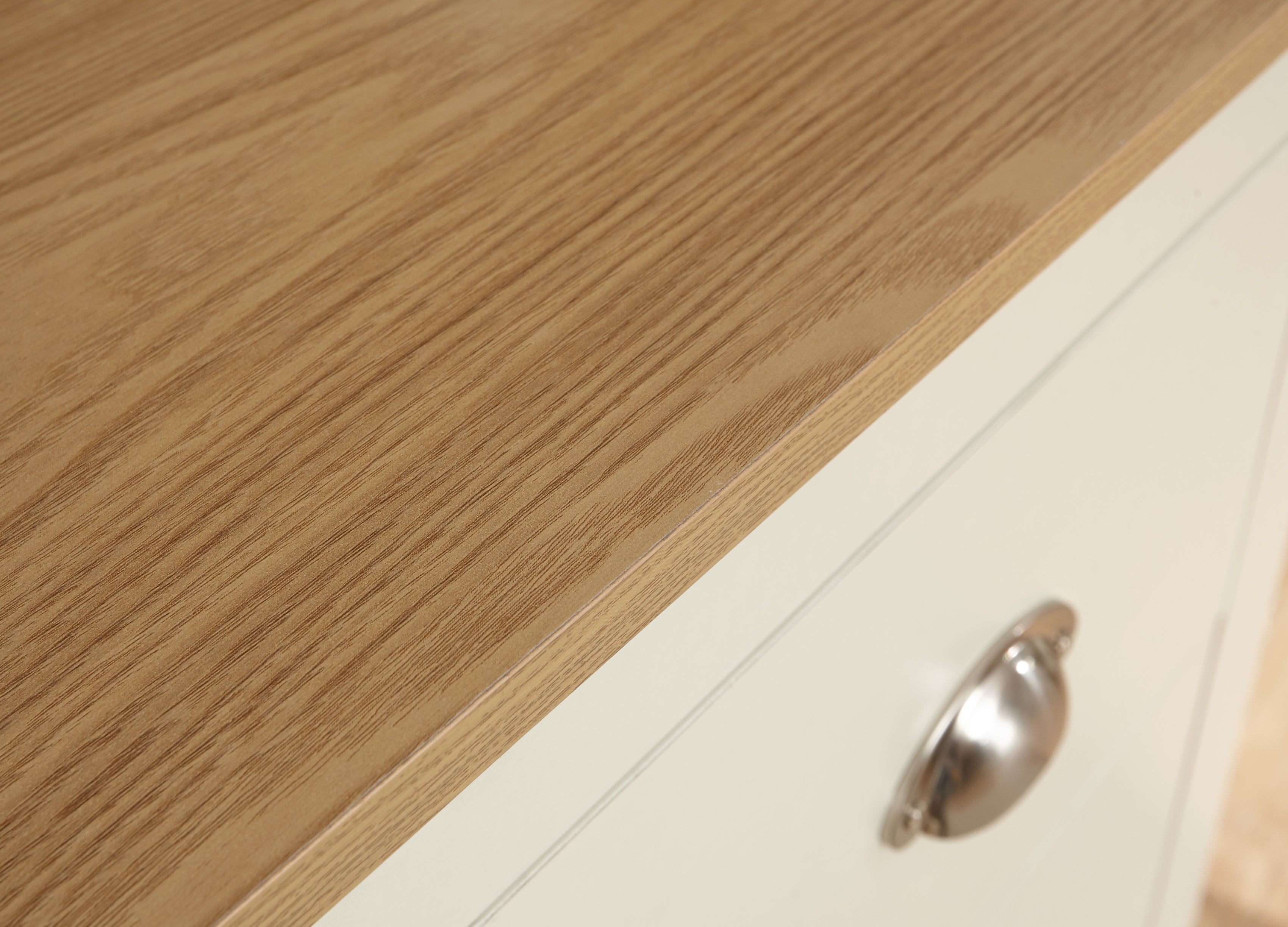 Lancaster 2+2 Drawer Chest Cream – GFW, view 6