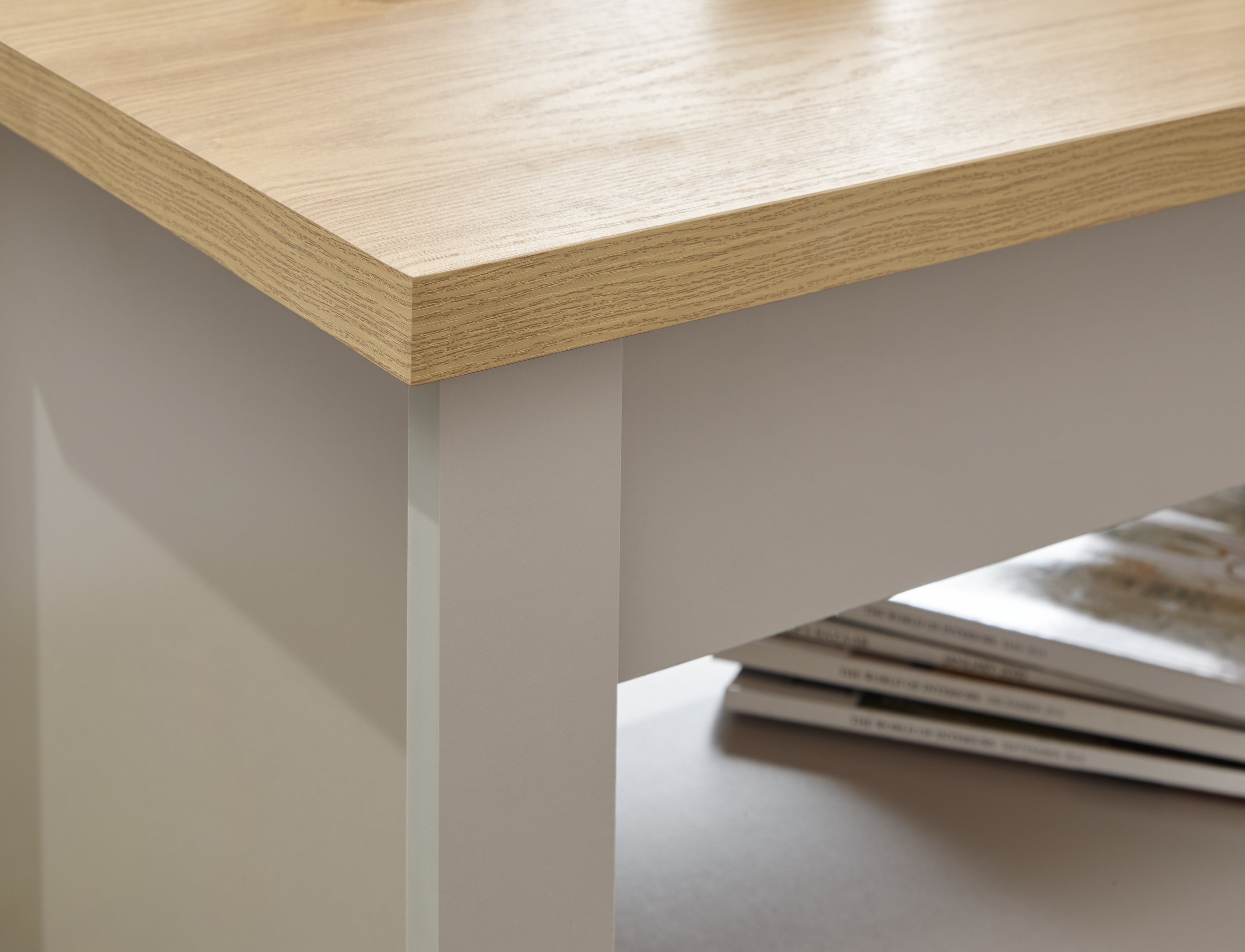 Lancaster Lift Up Coffee Table Grey – GFW, view 5