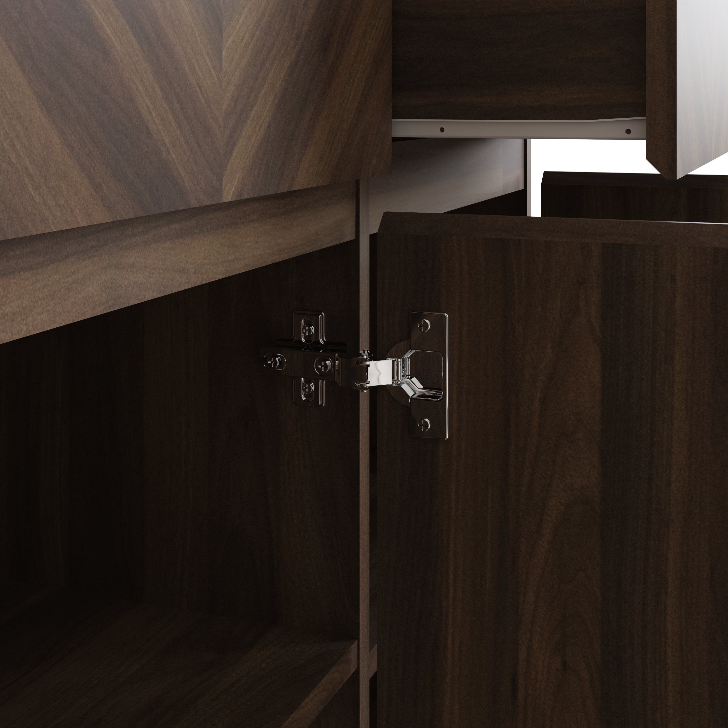 Catania Large Sideboard Royal Walnut – GFW, view 7