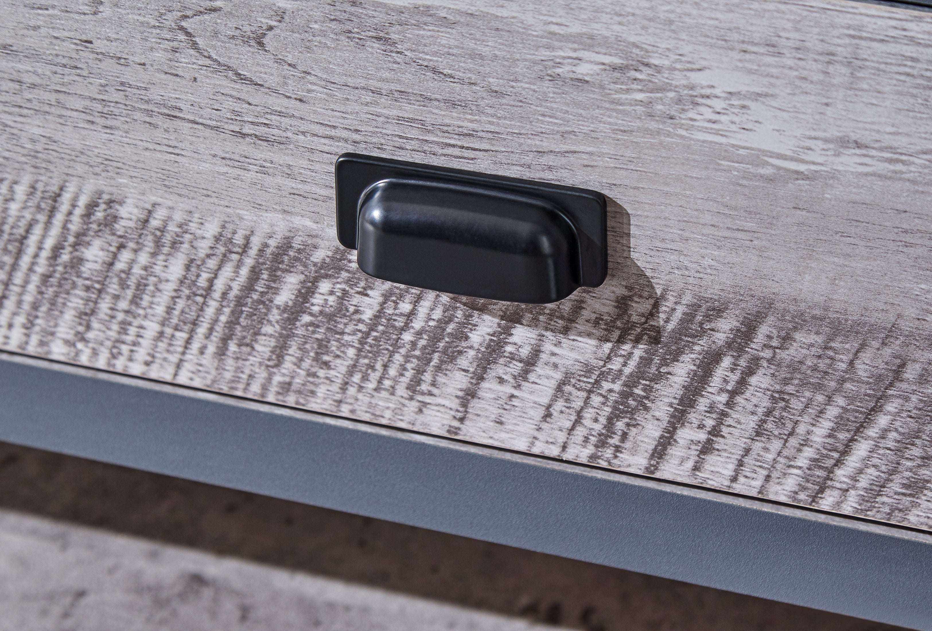 Boston 2 Drawer Coffee Table Grey – GFW, view 7