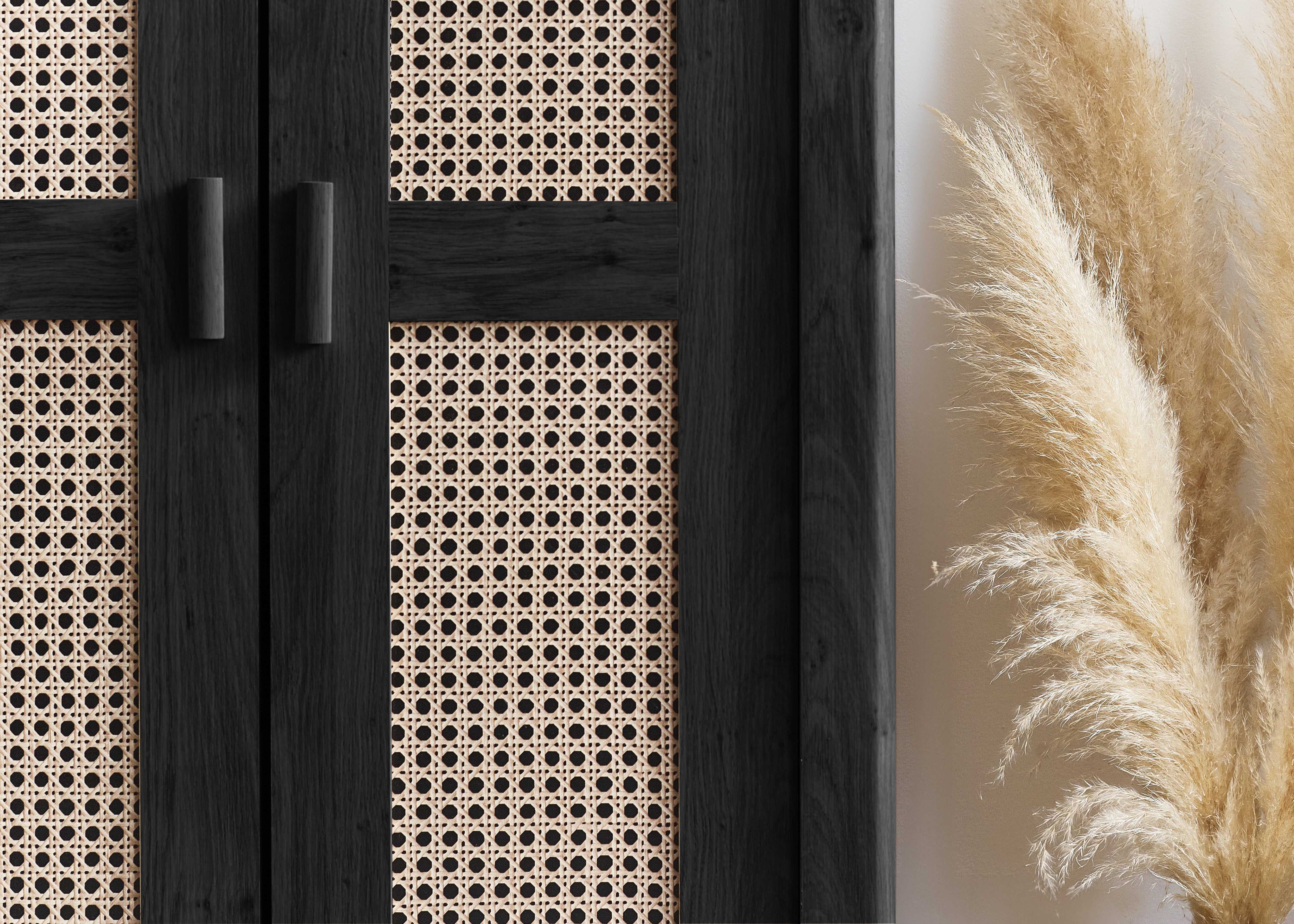 Sydney 2 Door Wardrobe - Black Ash – Julian Bowen, view 4