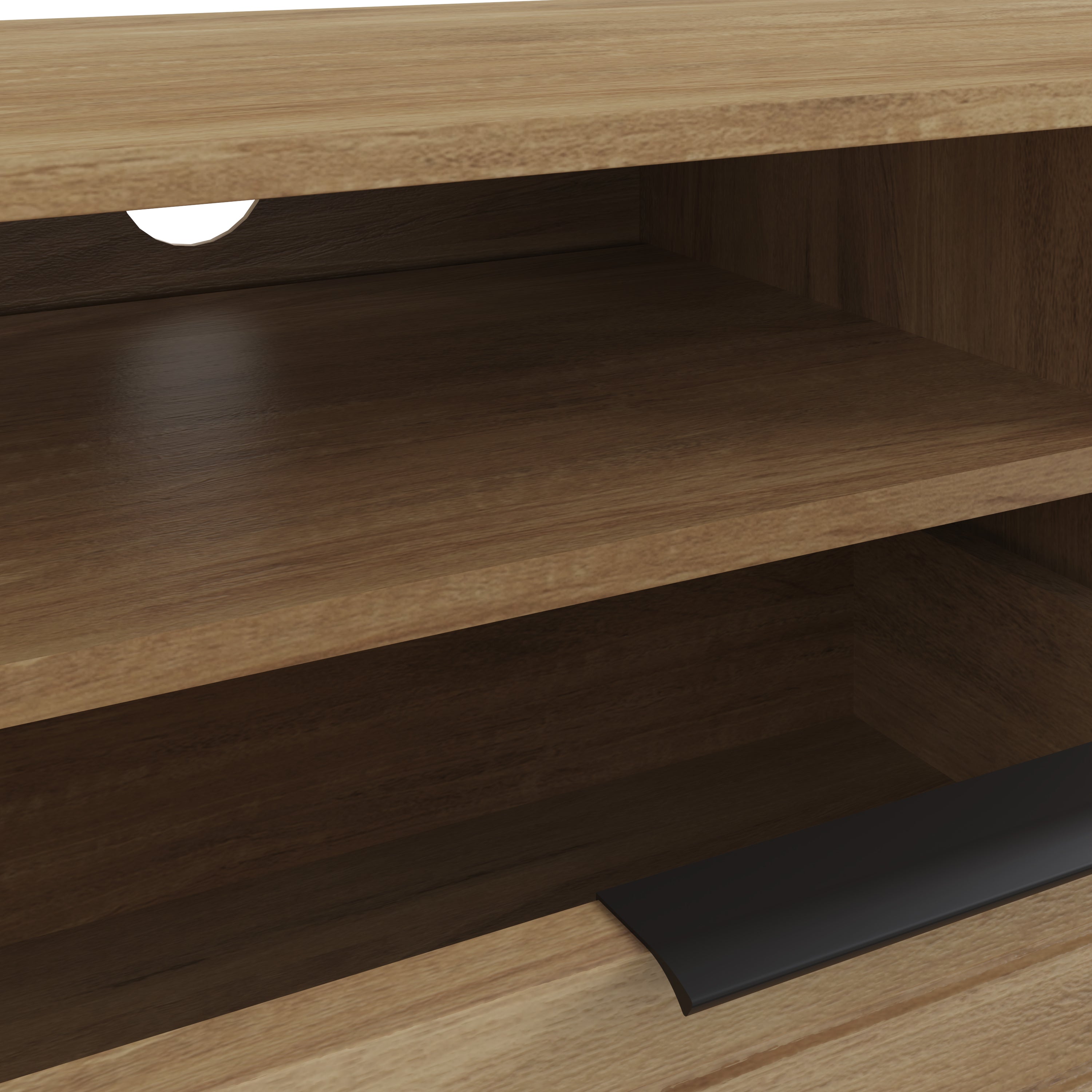 Nervata TV Unit Oak – GFW, view 8