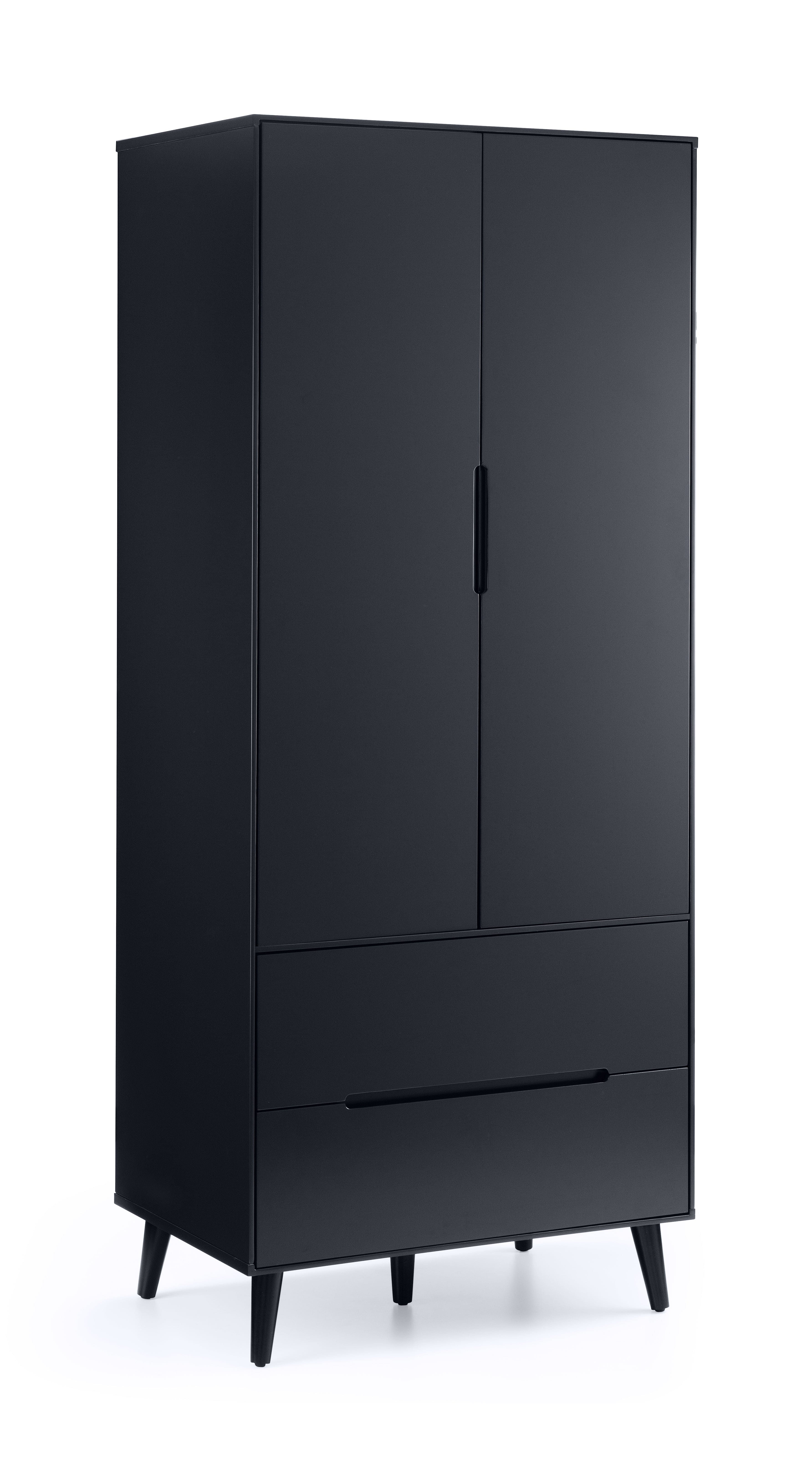 Alicia Combination Wardrobe - Anthracite – Julian Bowen