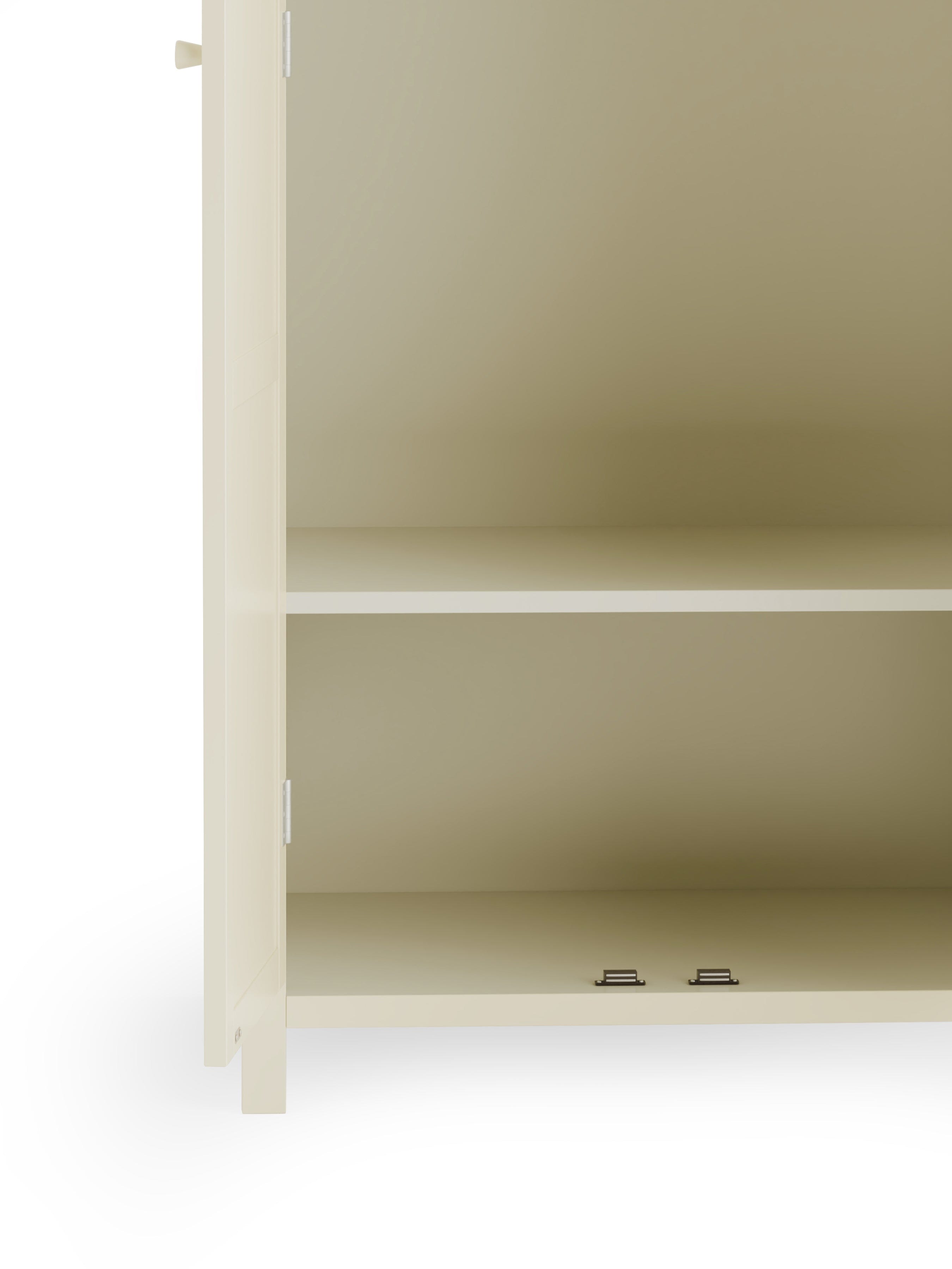Coxmoor Wardrobe - Ivory and Oak – Julian Bowen, view 8