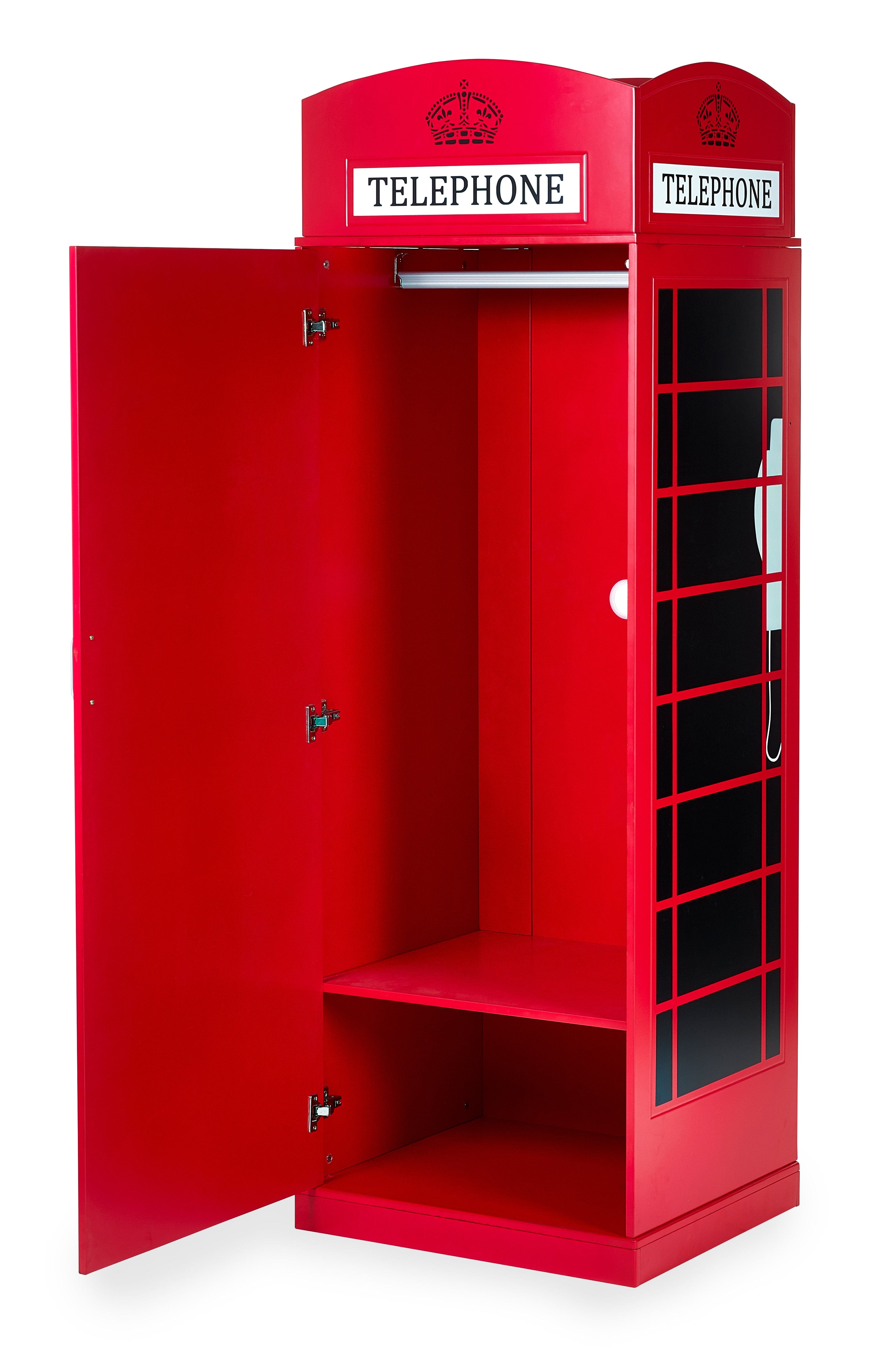 Telephone Box Wardrobe – Julian Bowen, view 4