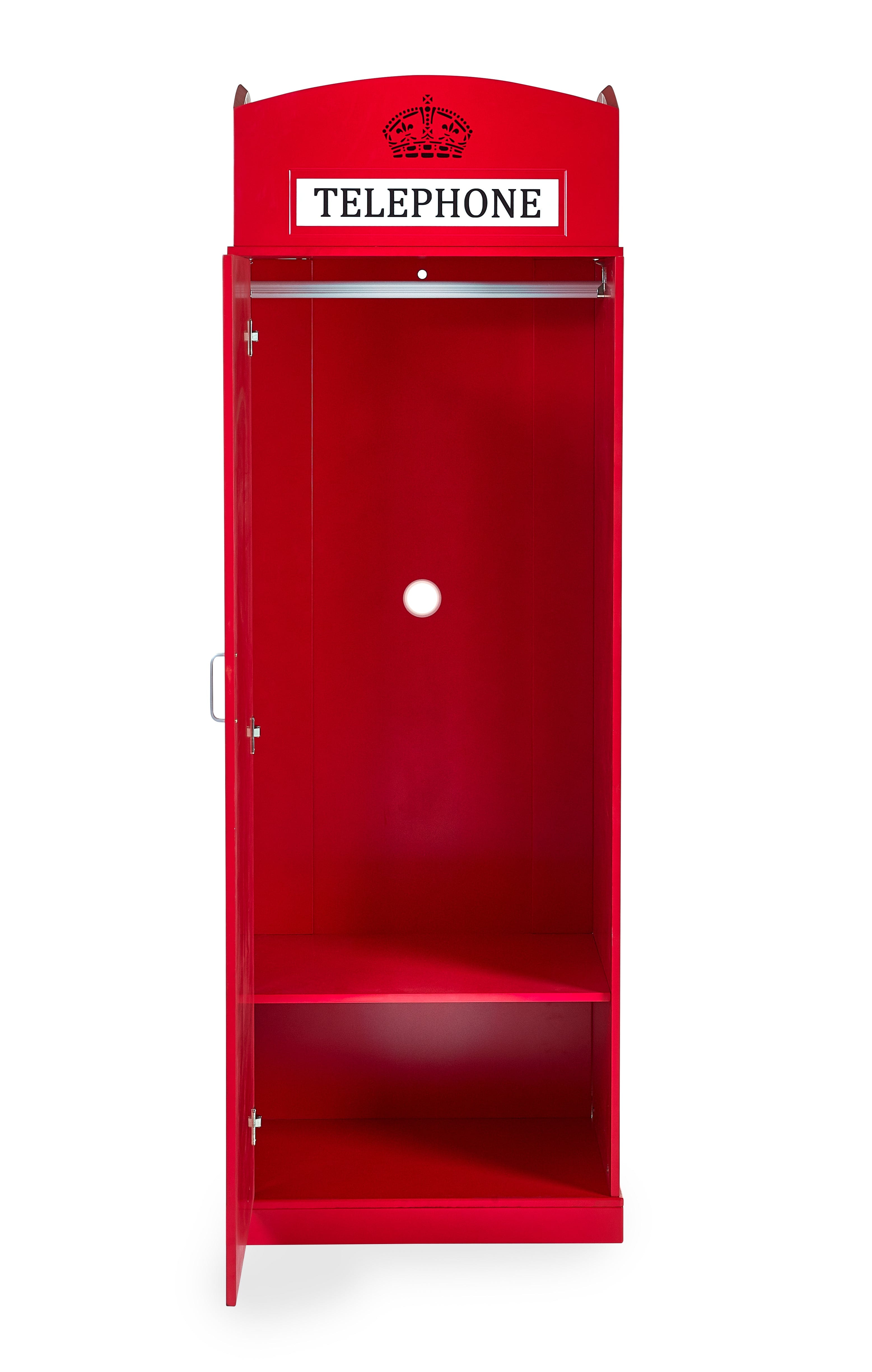 Telephone Box Wardrobe – Julian Bowen, view 5