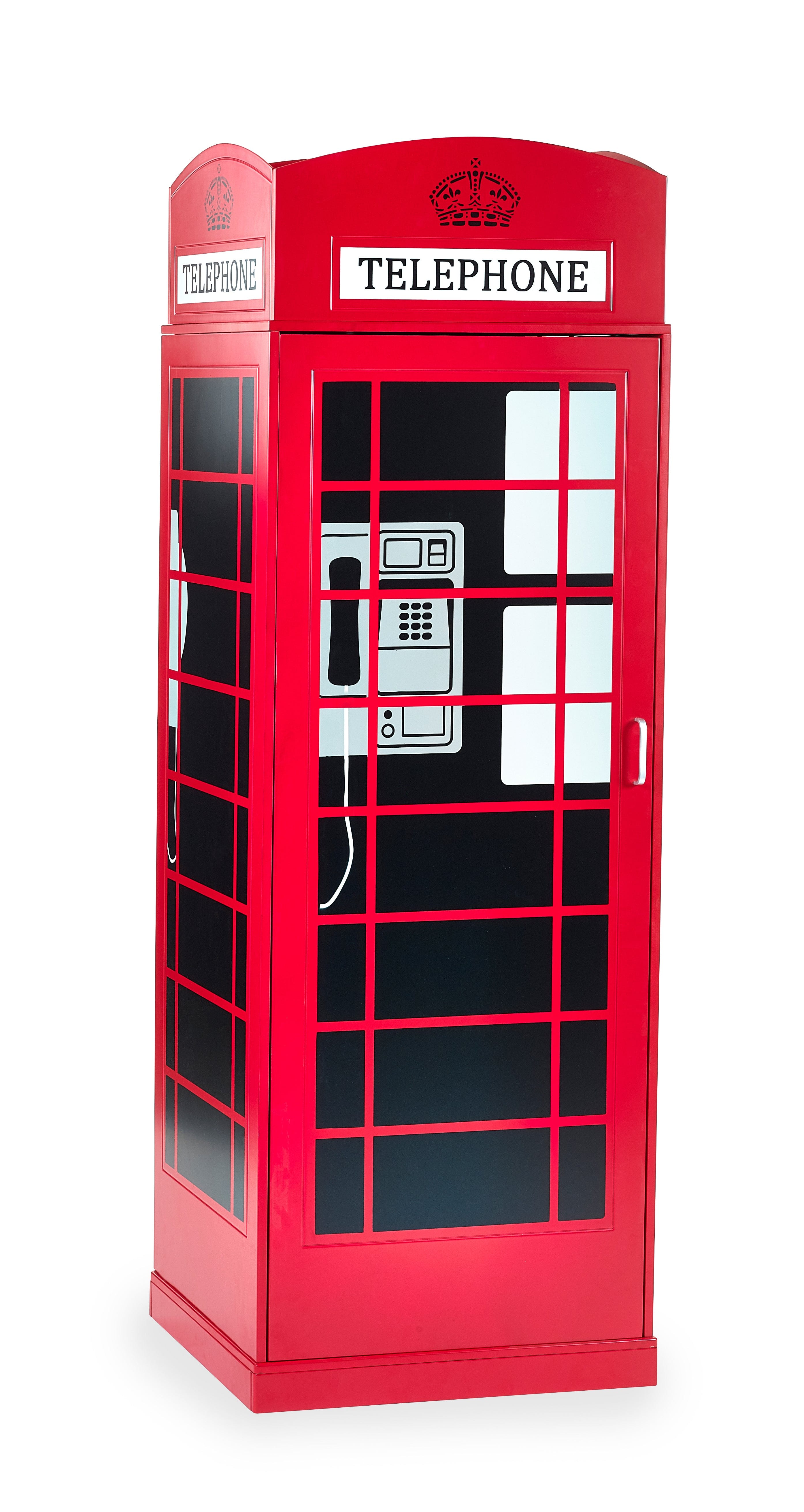 Telephone Box Wardrobe – Julian Bowen, view 6