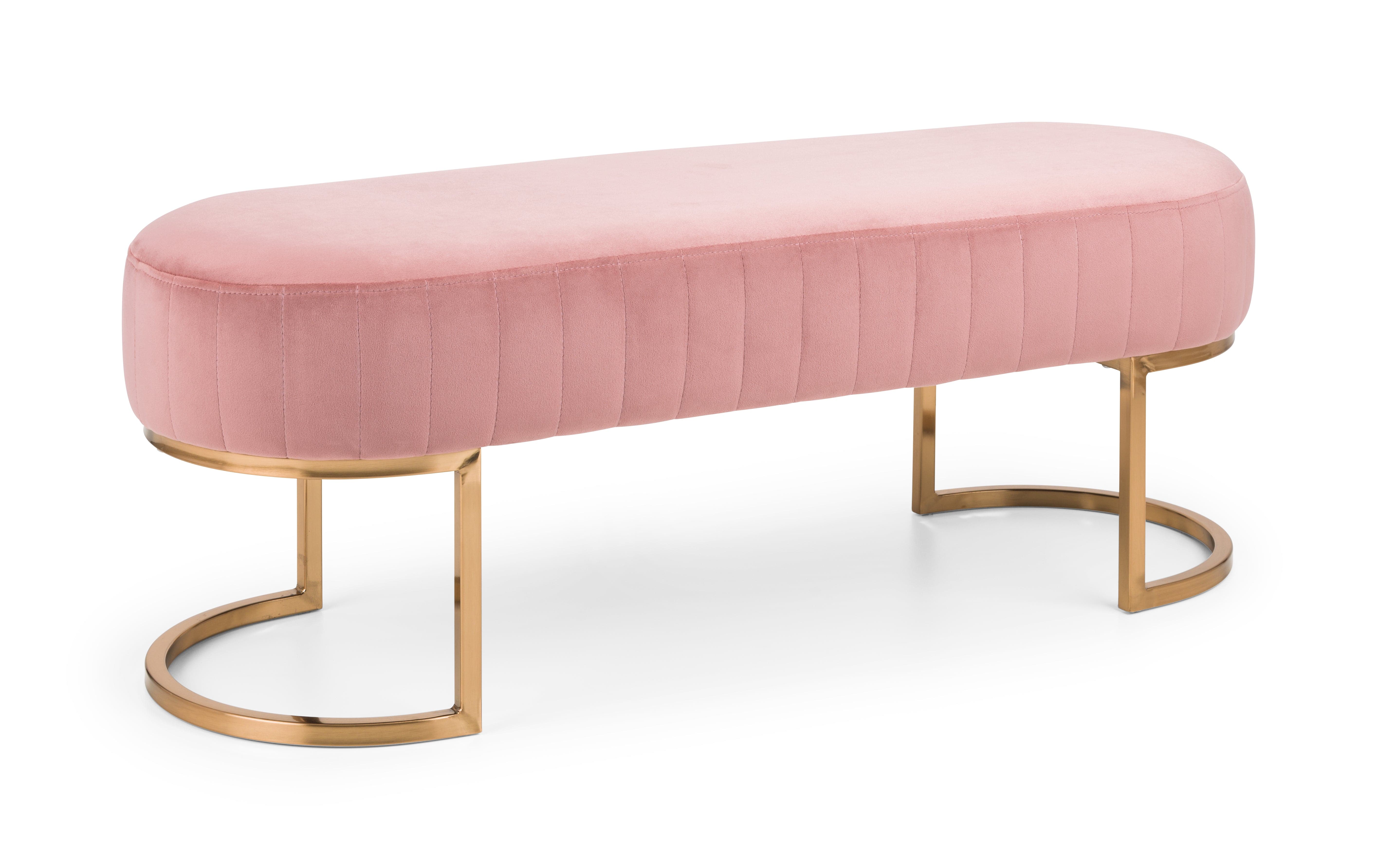 Harrogate Bench - Pink – Julian Bowen