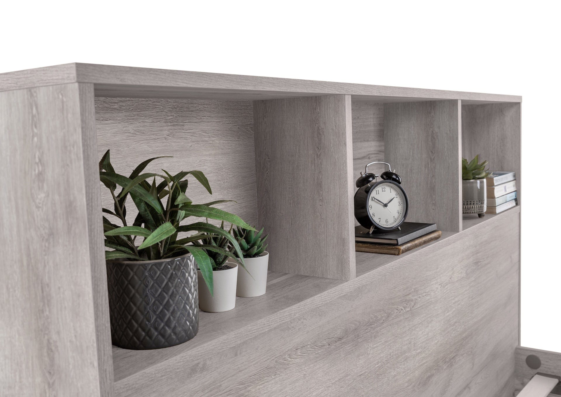 Bali Bookcase Bed- Grey Oak – Julian Bowen, view 6