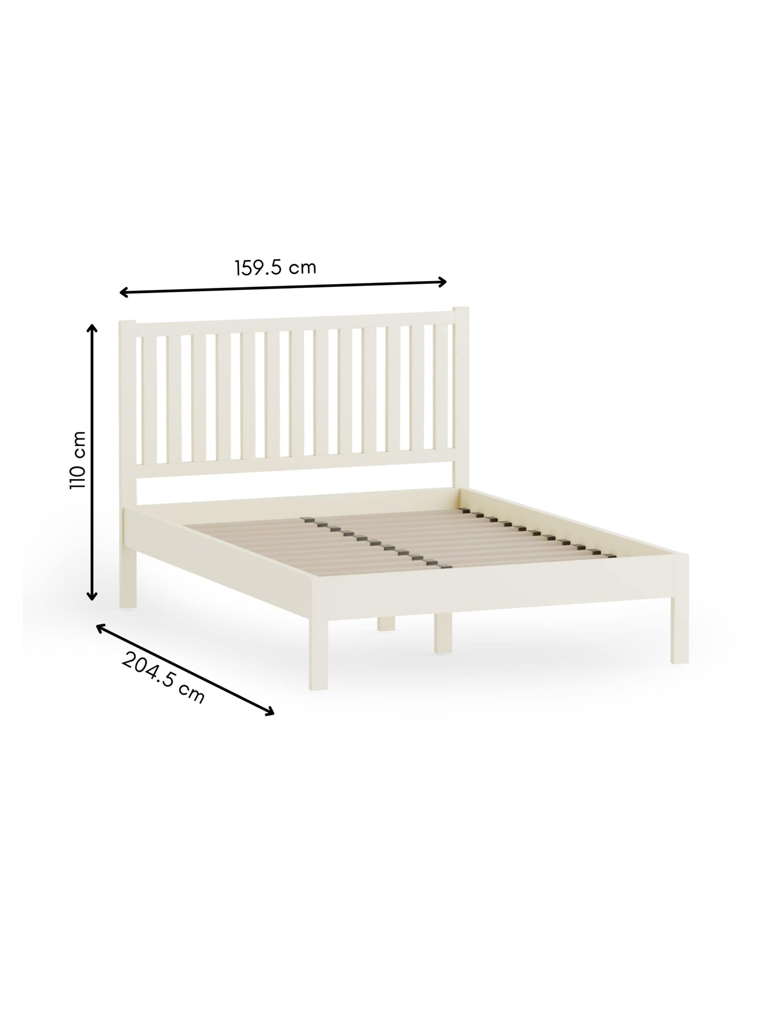 Coxmoor Bed - Ivory and Oak – Julian Bowen, view 10