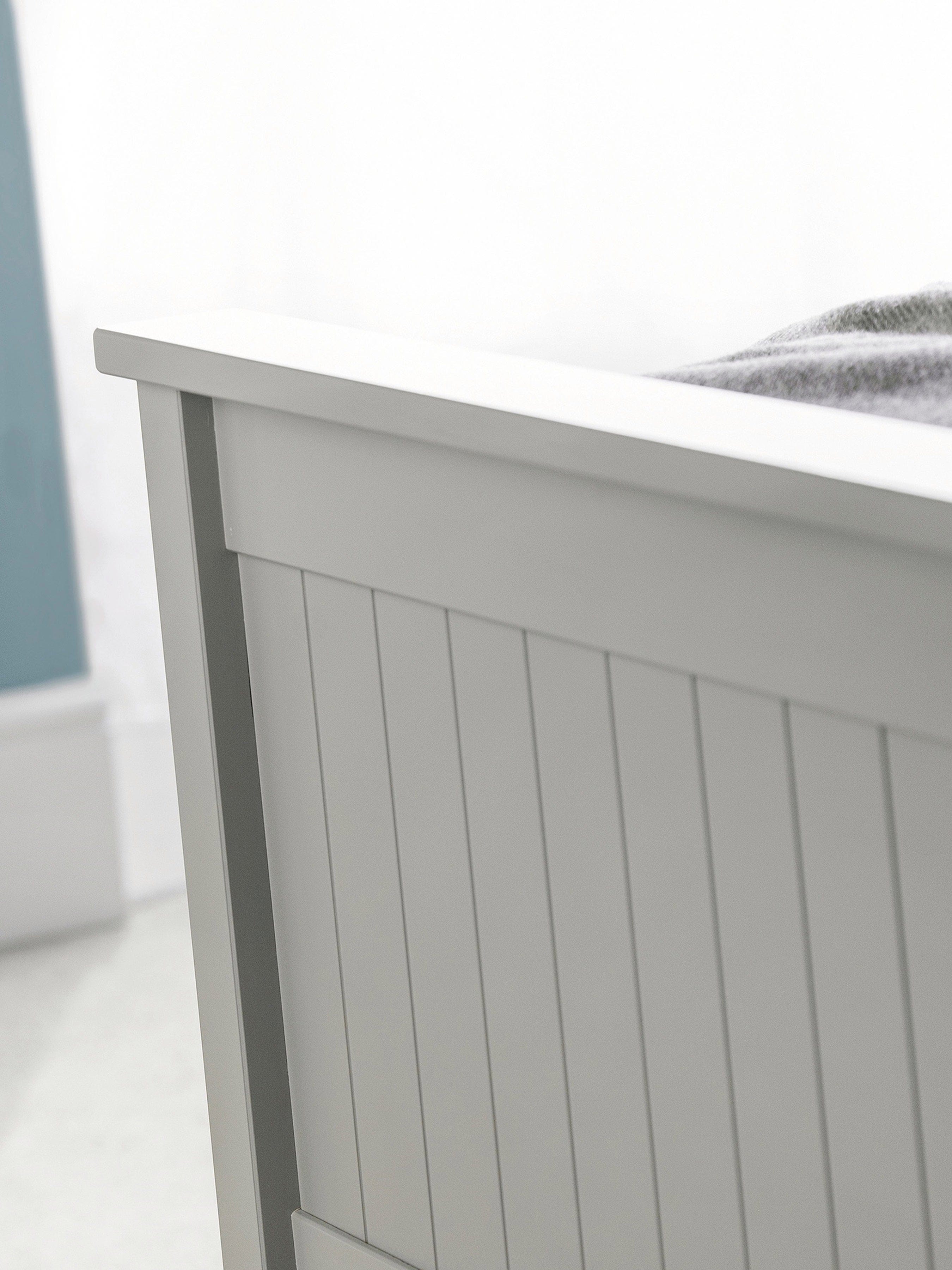 Maine Ottoman Bed - Dove Grey – Julian Bowen, view 12