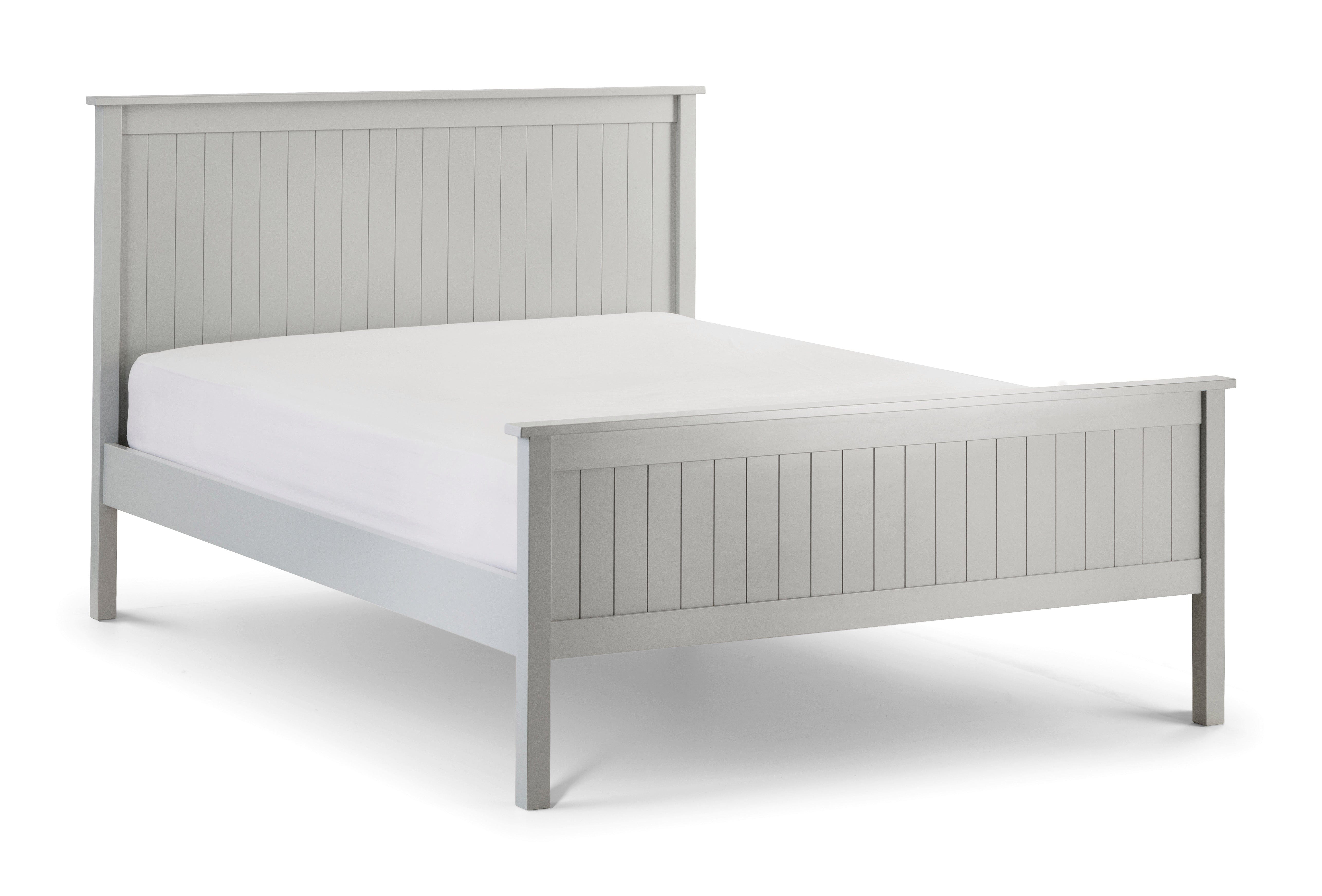 Maine Wooden Bed - Dove Grey – Julian Bowen, view 6