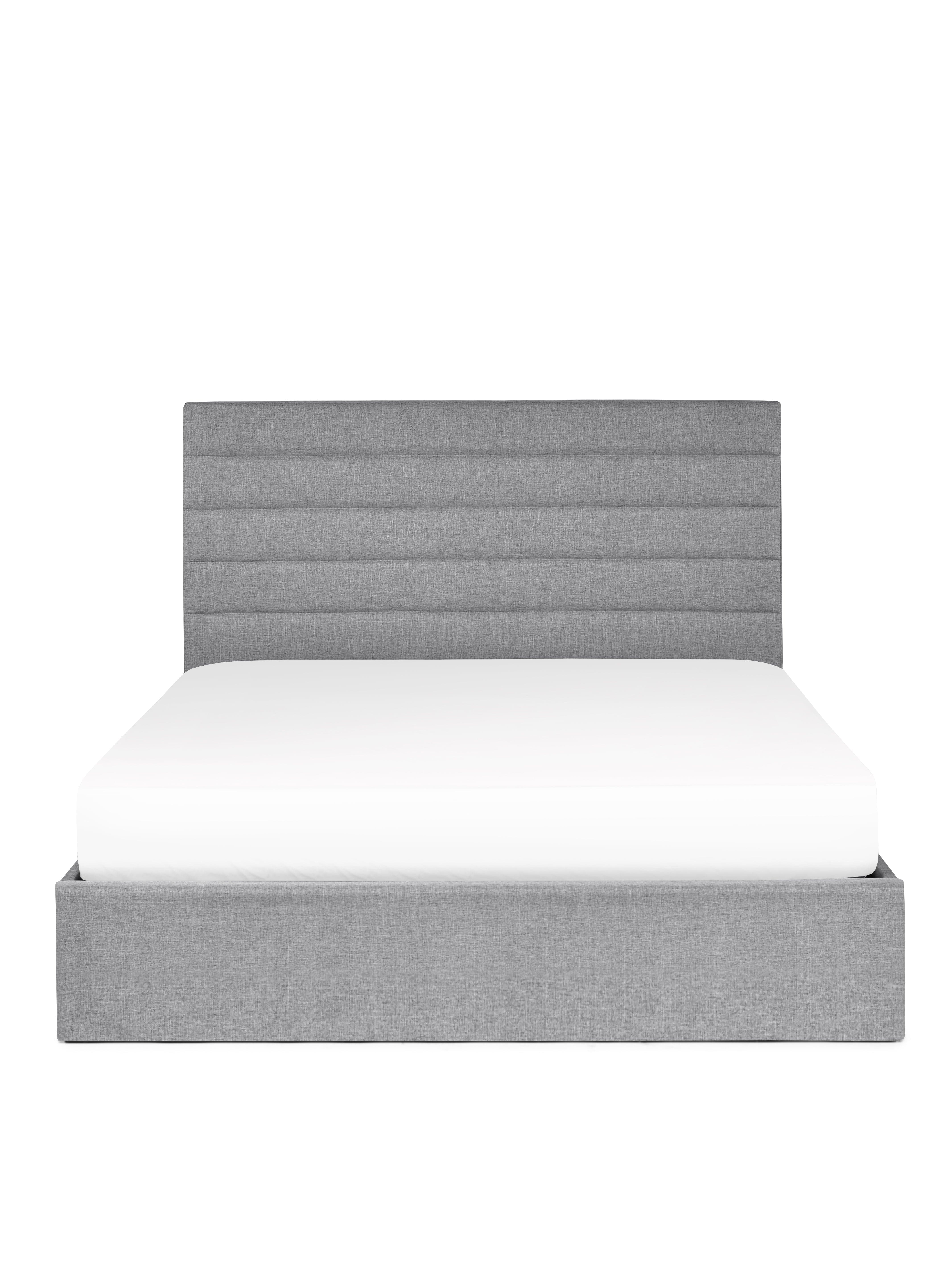 Merida Lift Up Storage Bed - Grey – Julian Bowen