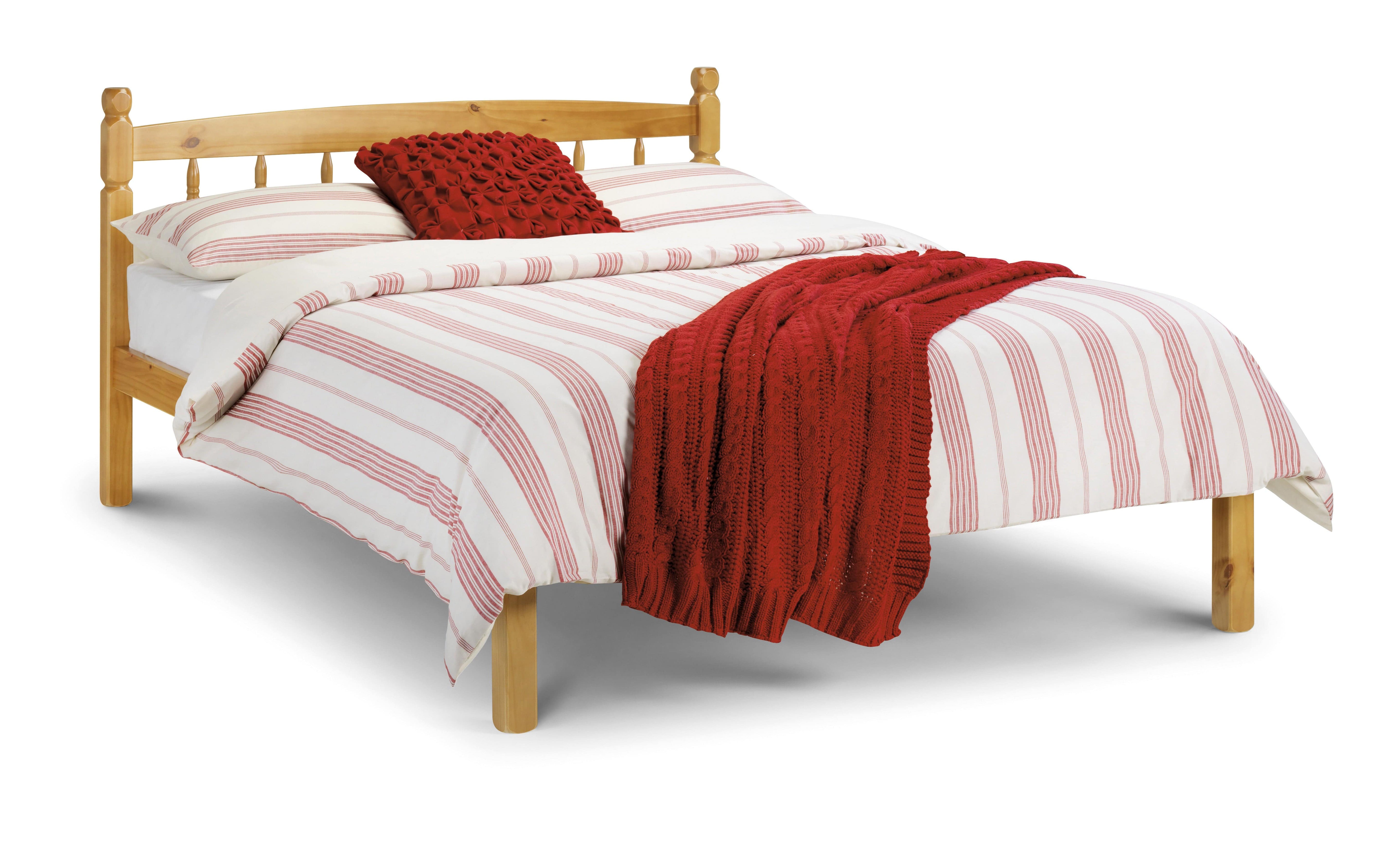 Pickwick Pine Bed - Solid Pine - Pine – Julian Bowen, view 4