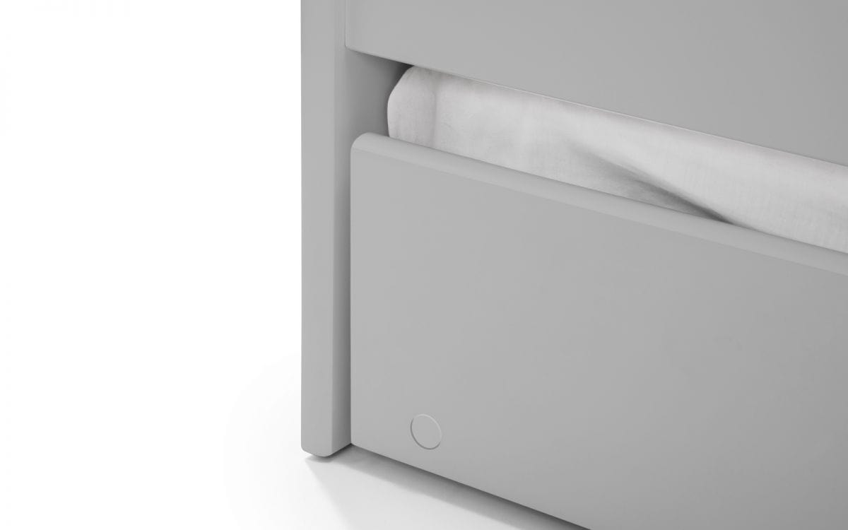 Elba Day Bed - Dove Grey – Julian Bowen, view 8