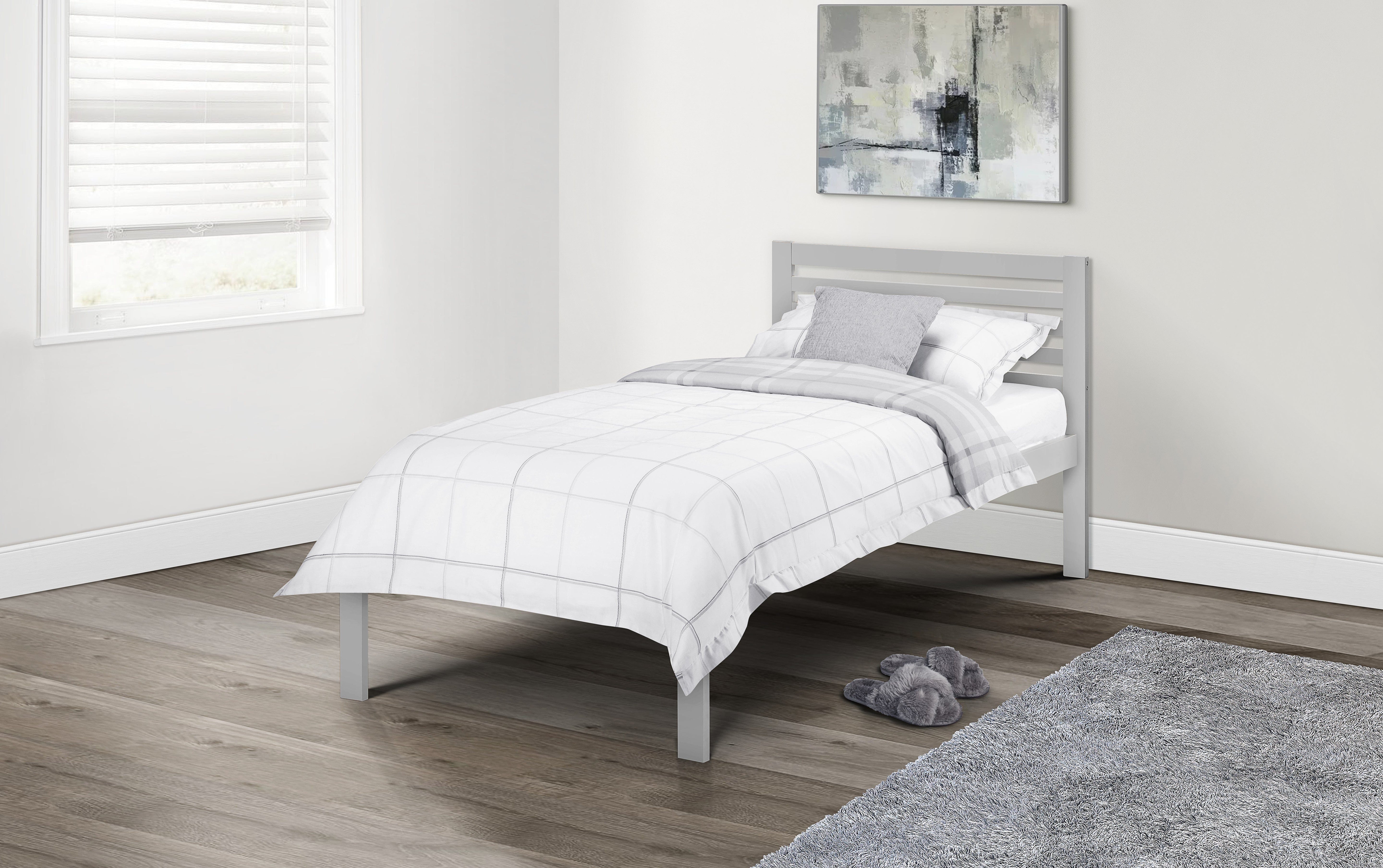 Slocum Bed - Grey – Julian Bowen, view 2