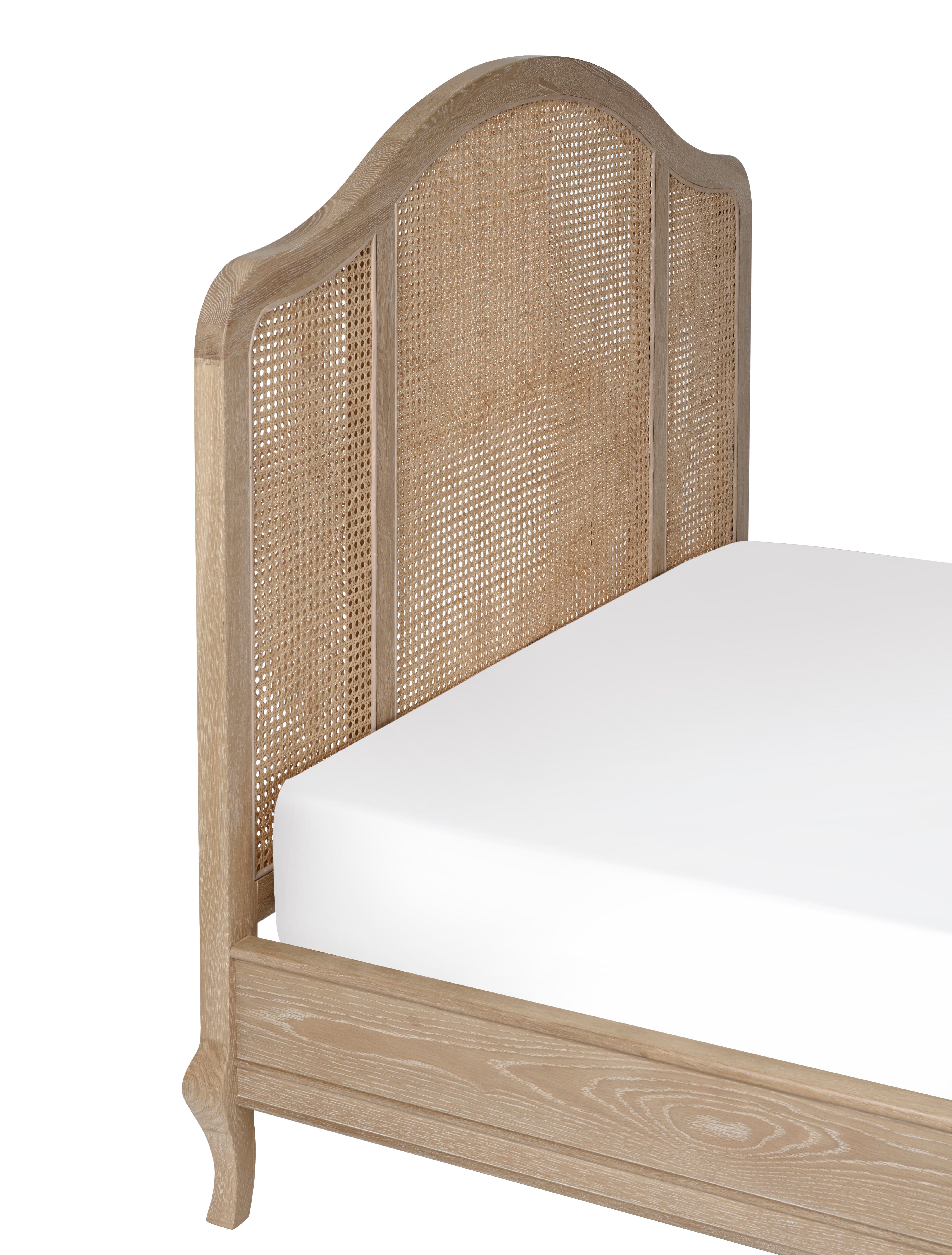 Fleur Rattan Bed - Light Oak – Julian Bowen, view 10