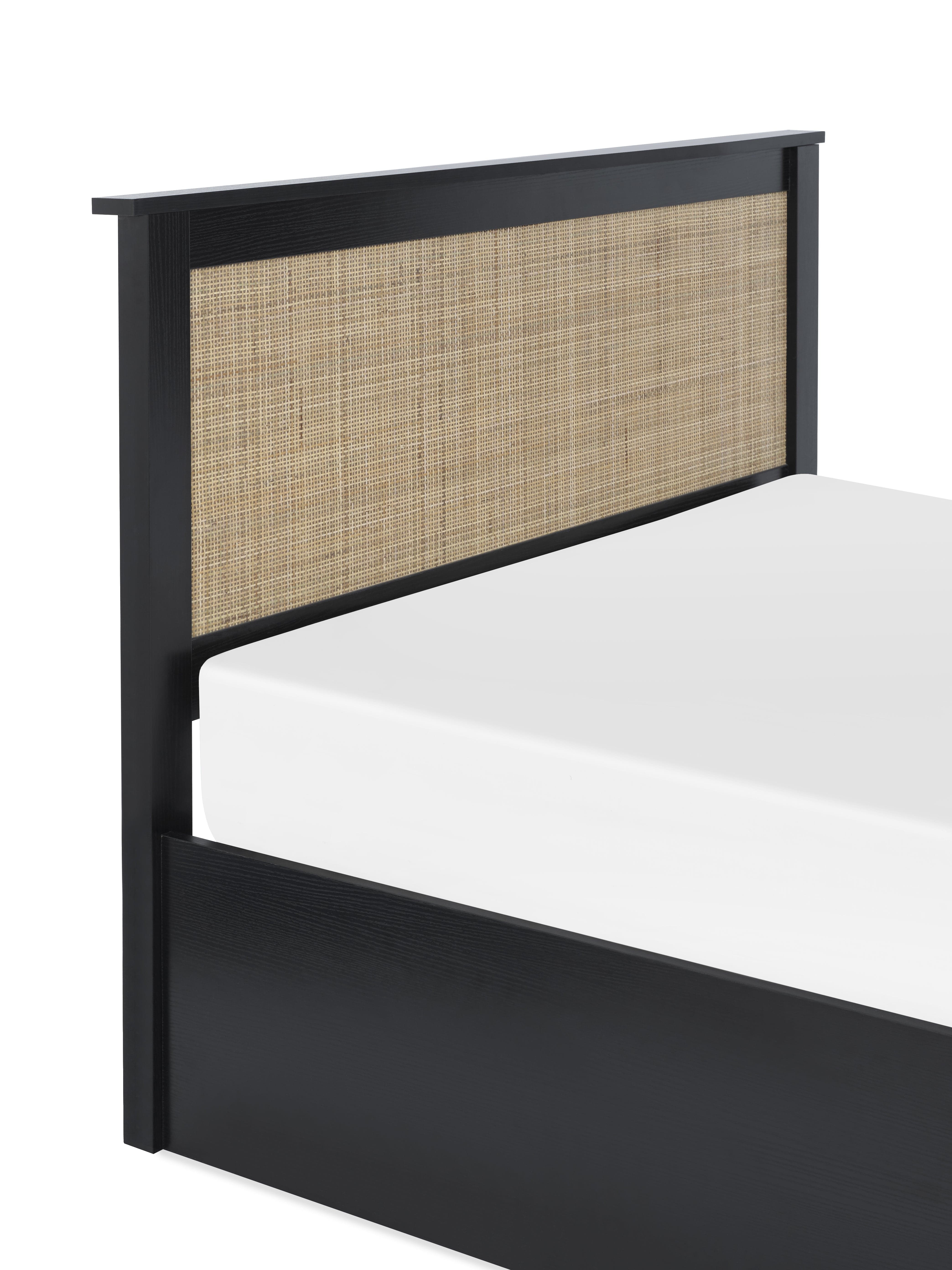 Padstow Ottoman Storage Bed - Black – Julian Bowen, view 8