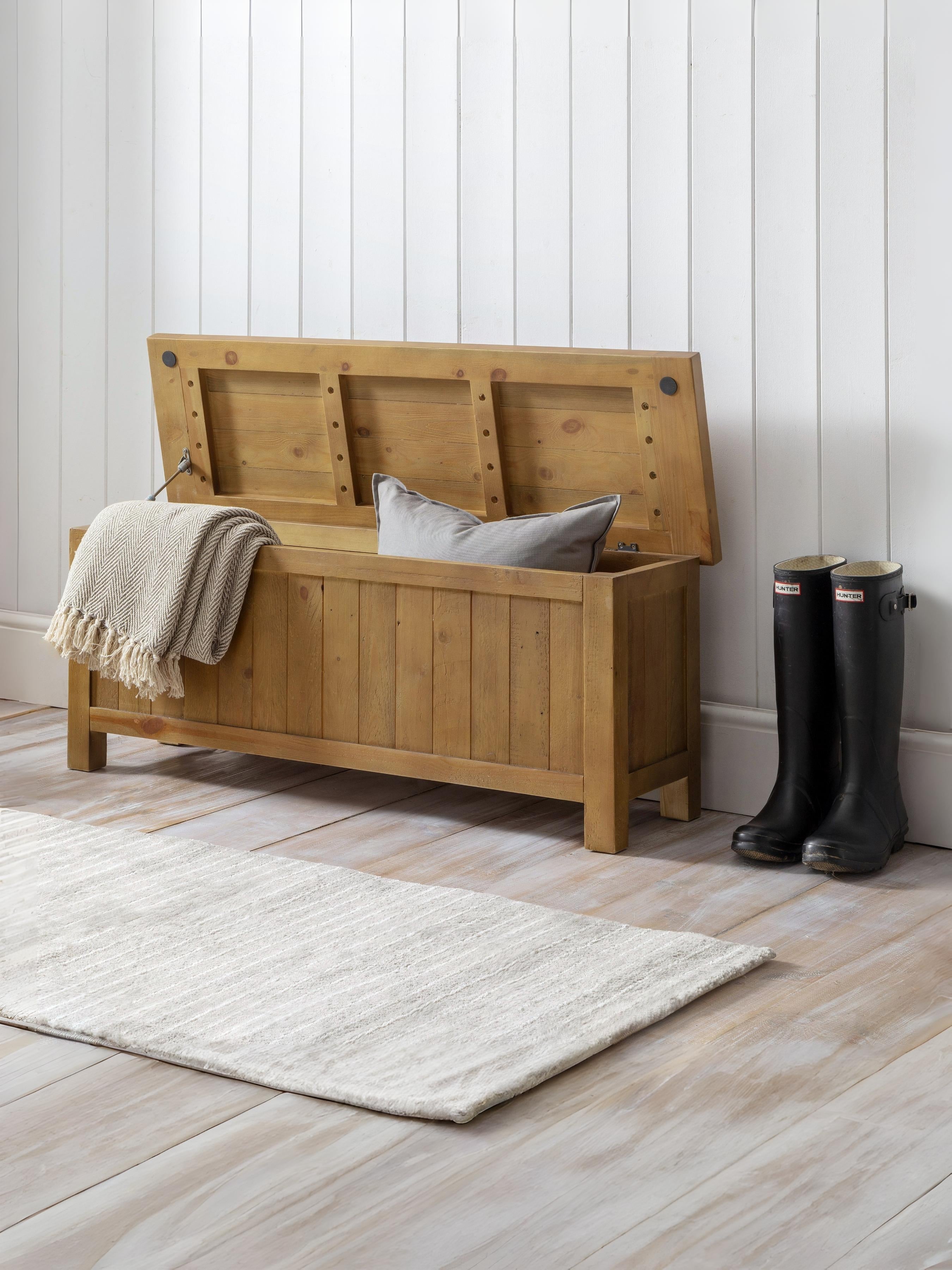 Aspen Storage Bench - Natural – Julian Bowen, view 2