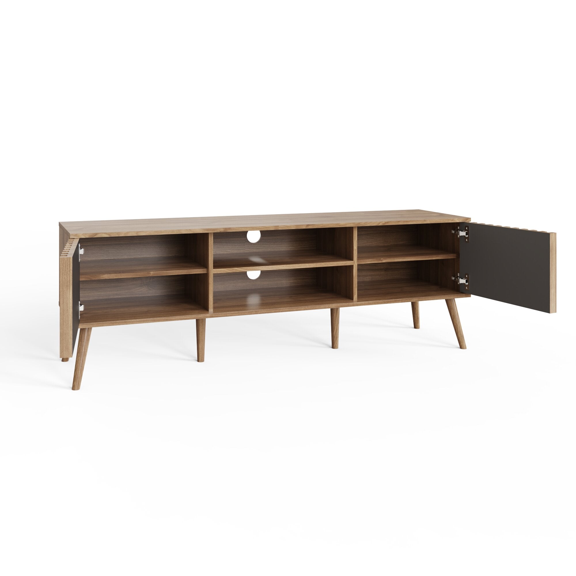 Rowan TV Unit Oak – GFW, view 7