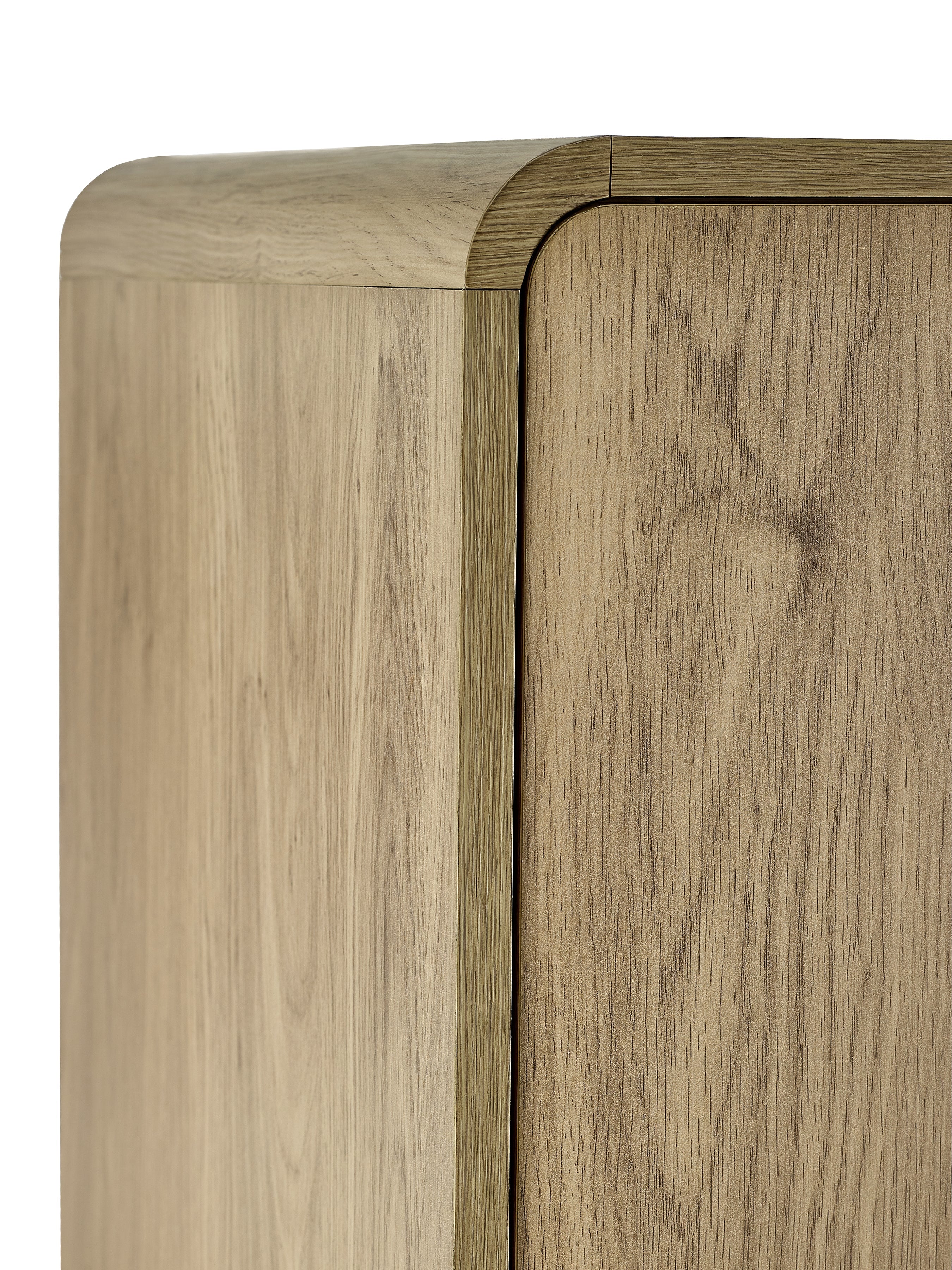 Ingrid 2 Door Wardrobe Oak – Julian Bowen, view 11
