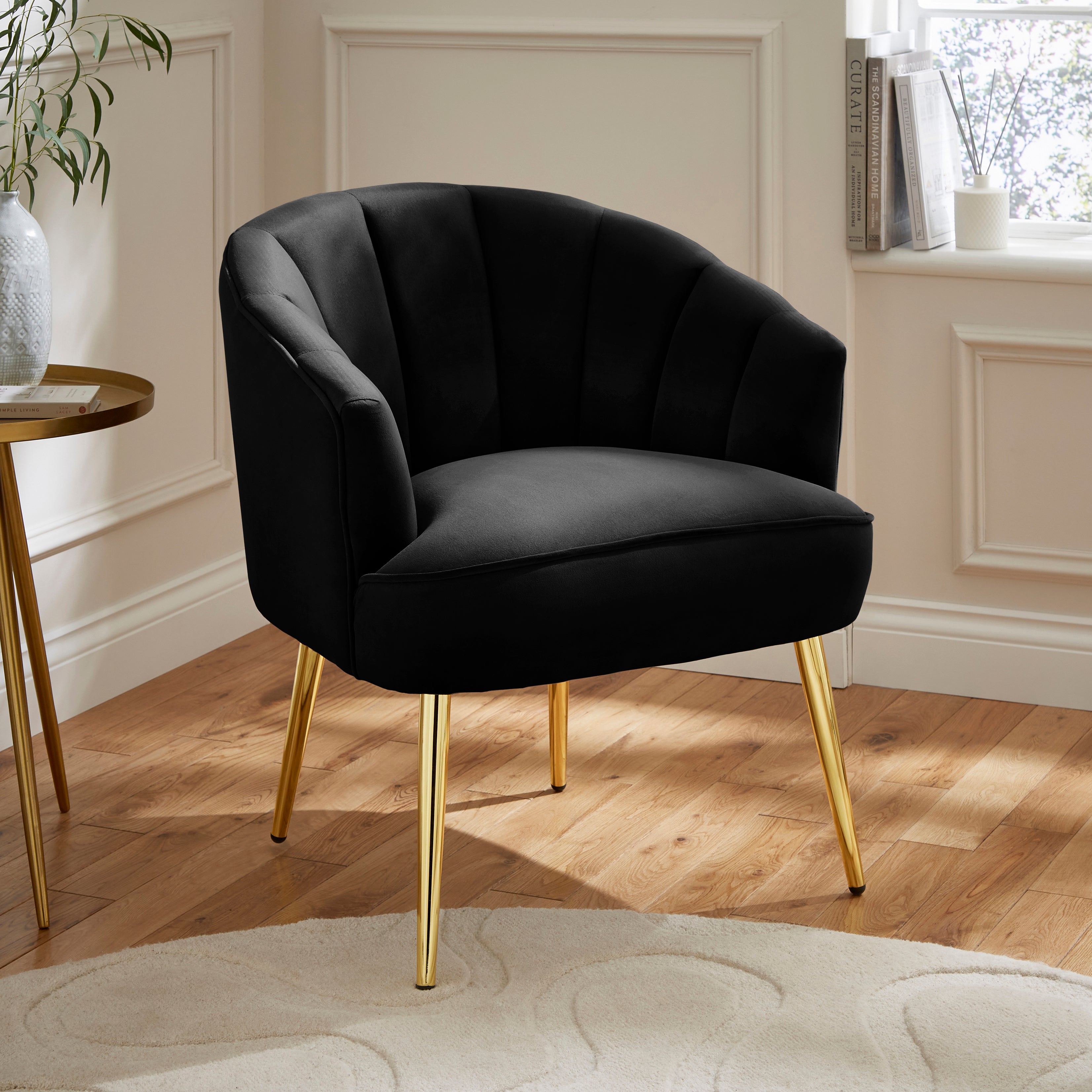Pettine Chair Black – GFW, view 2
