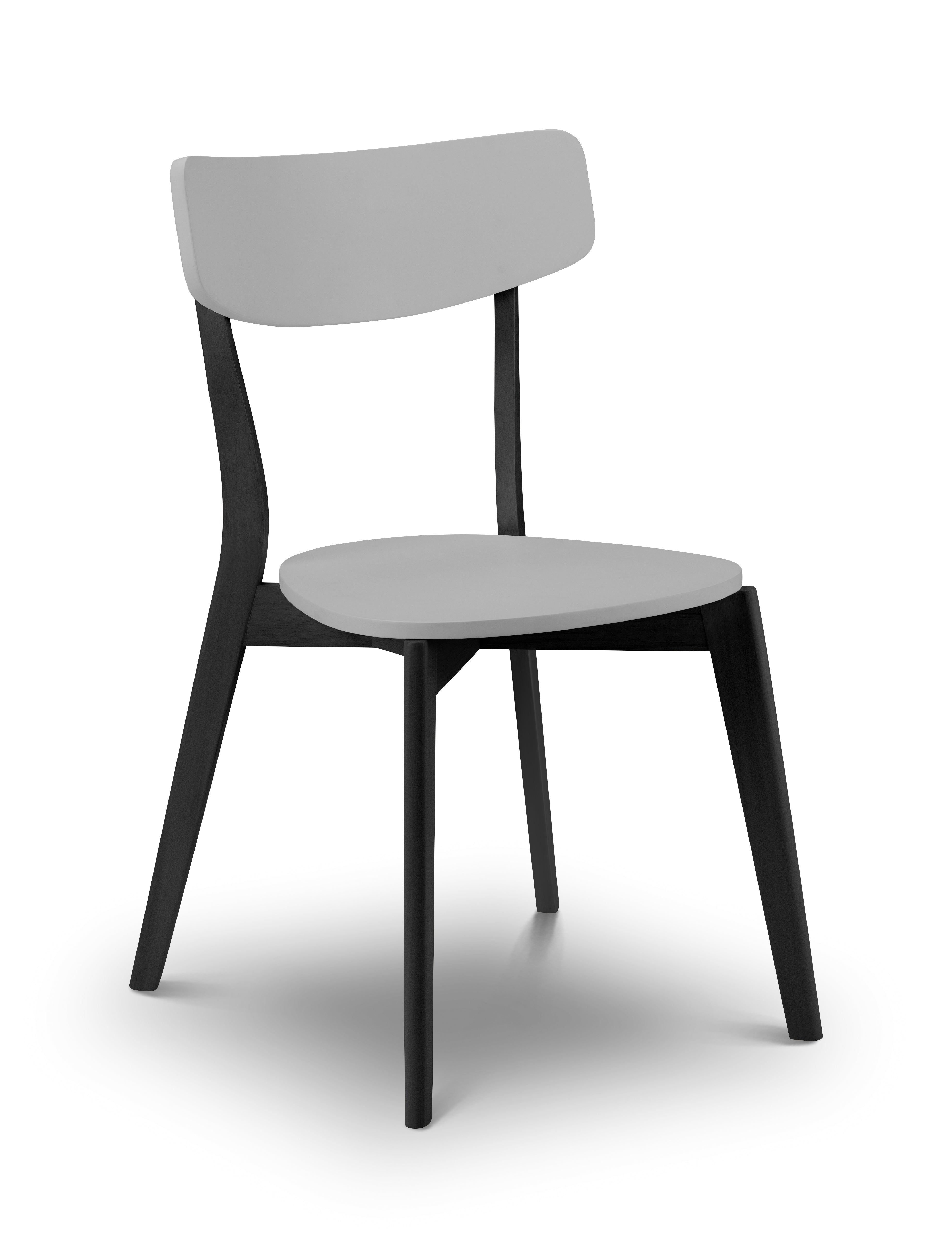 Casa Dining Chairs Grey/Black (Set of 2) – Julian Bowen, view 3
