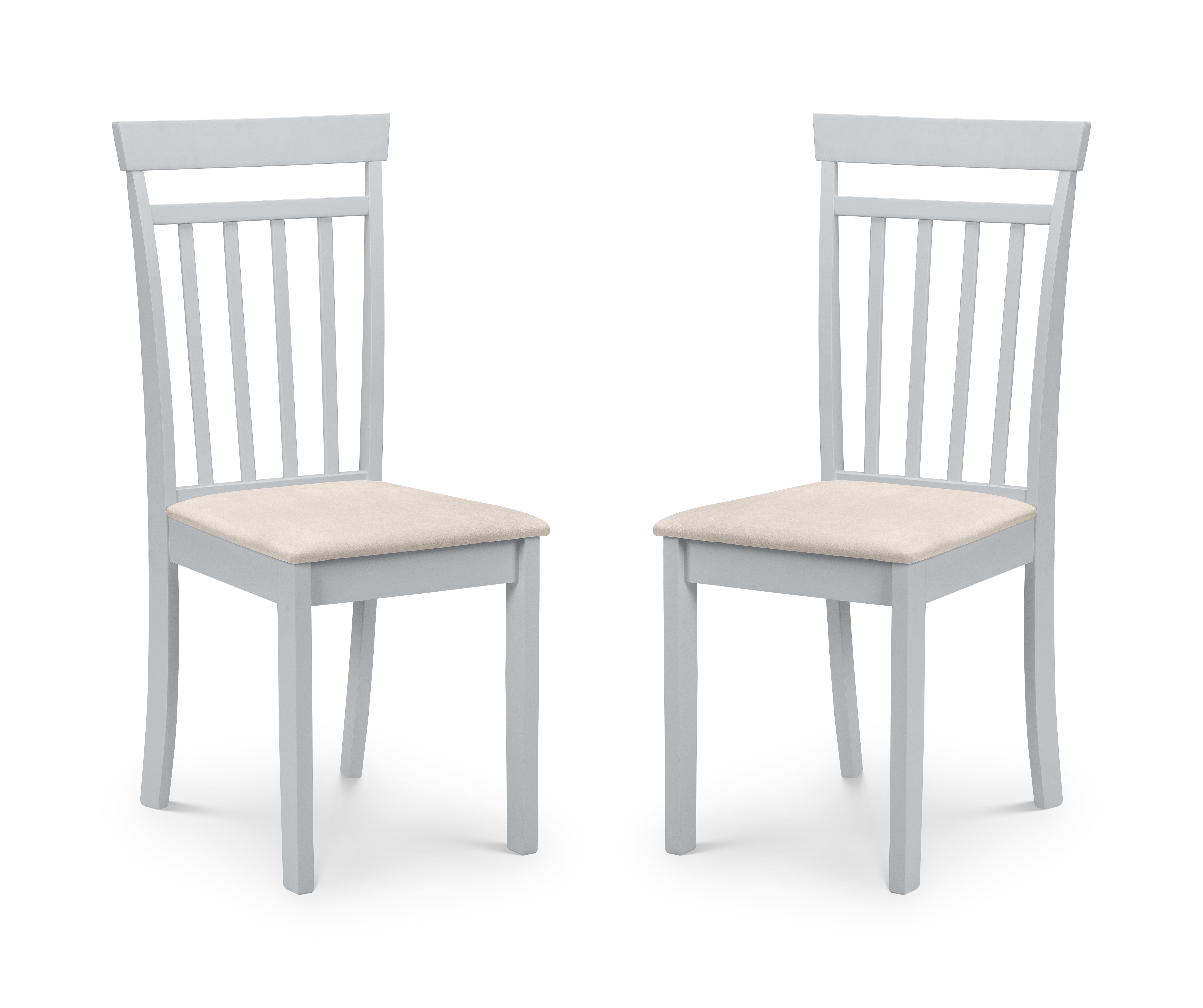 Coast Grey Dining Chairs (Set of 2) – Julian Bowen