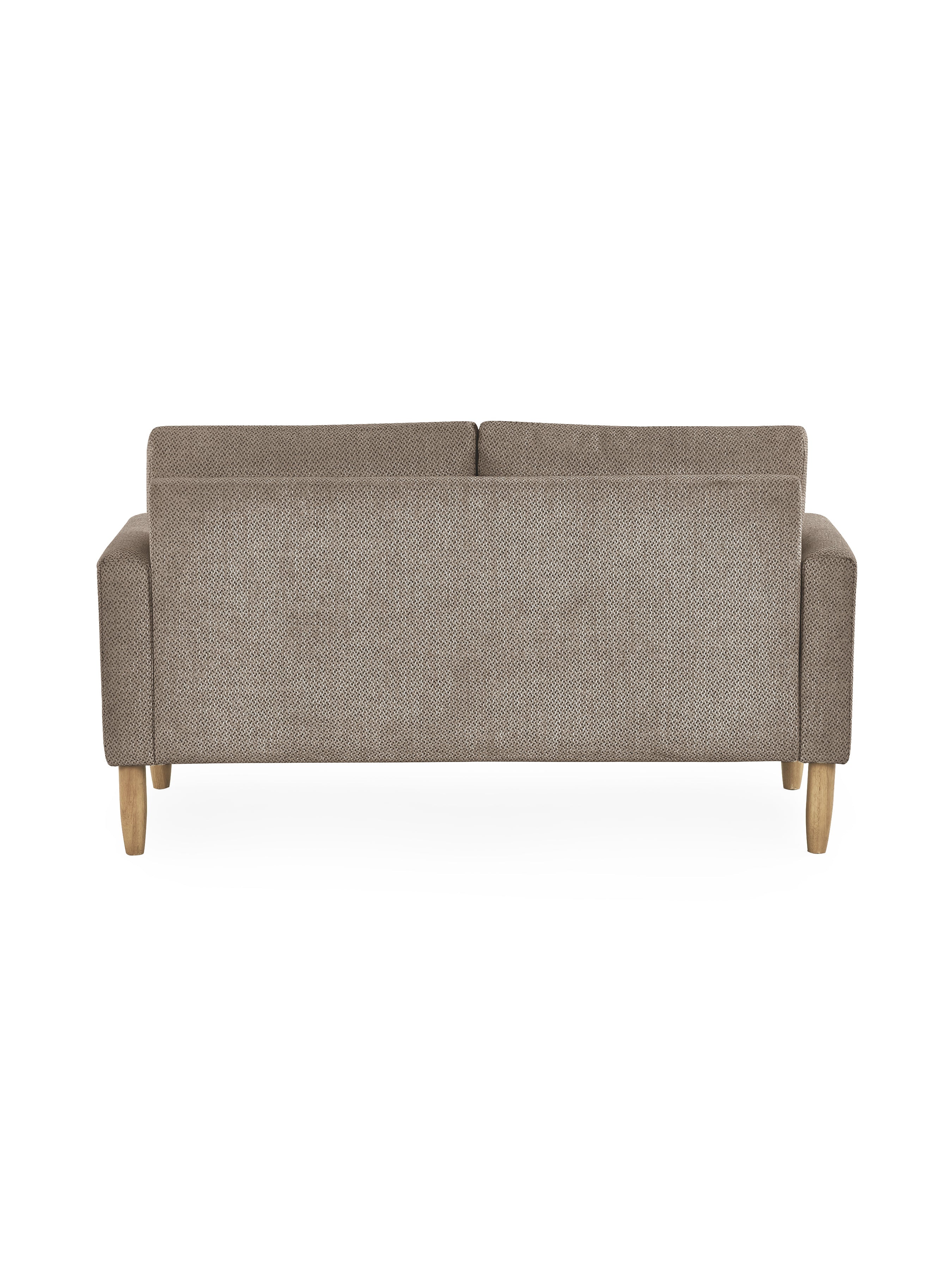 Daisy Coyote Grey Chenille Upholstered Compact 2 Seater Sofa – Julian Bowen, view 4