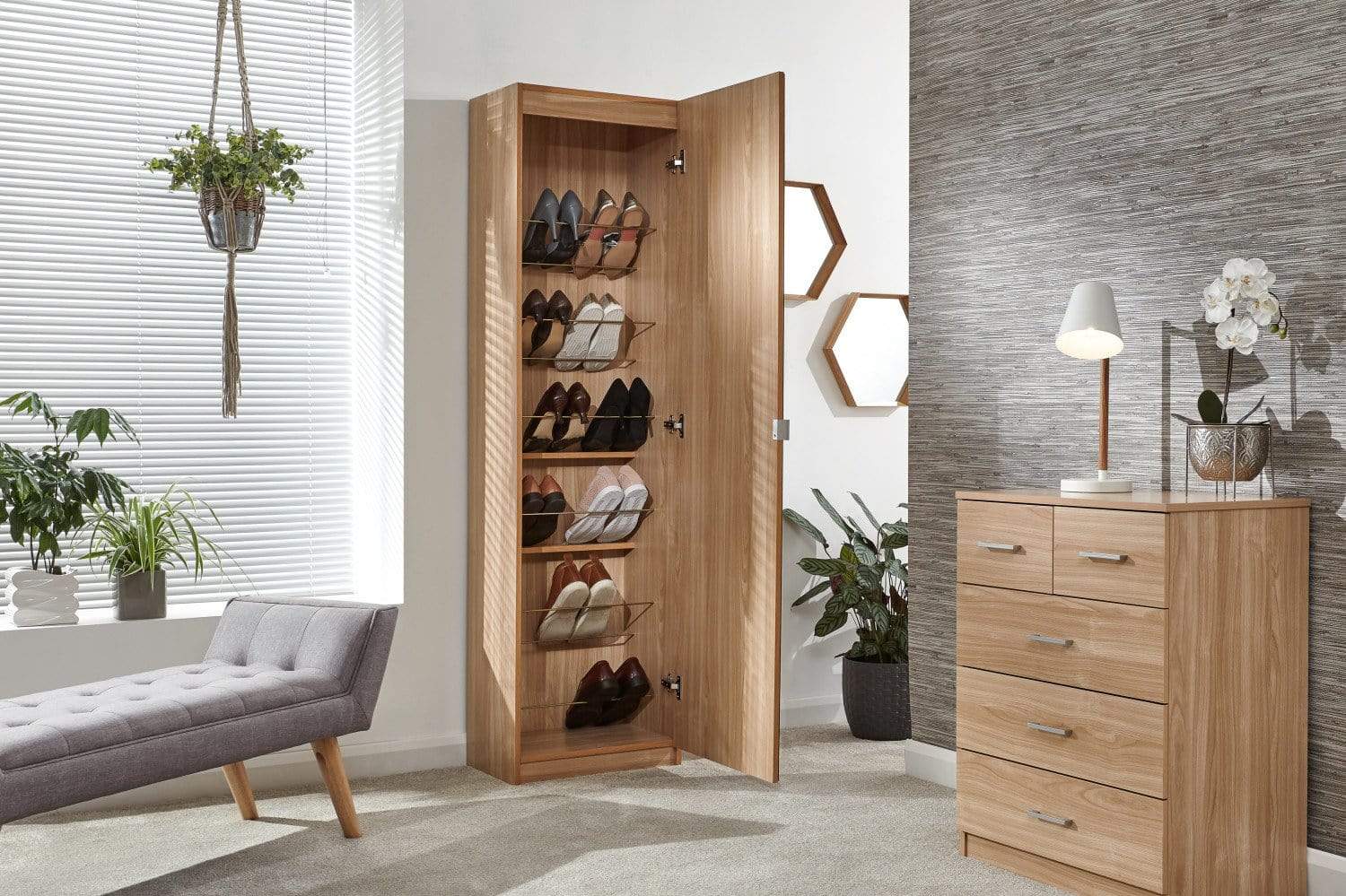 Shoe Storage at Any Bed