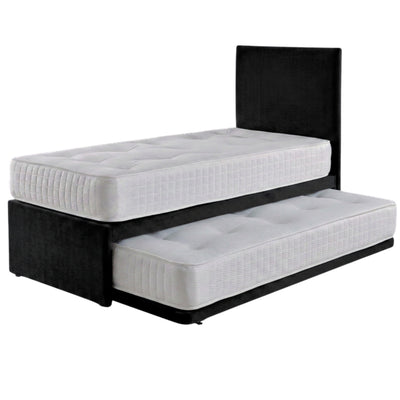 Guest bed and trundle in Black
