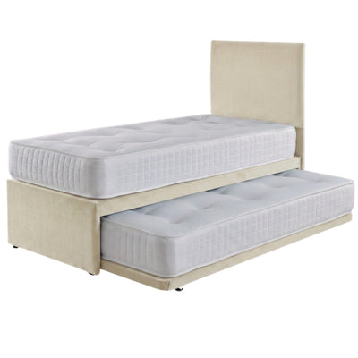 Guest bed and trundle in Cream