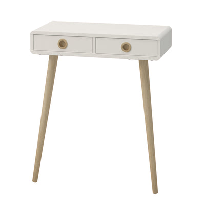 Softline Low Hall Table in Off White – FTG, view 3