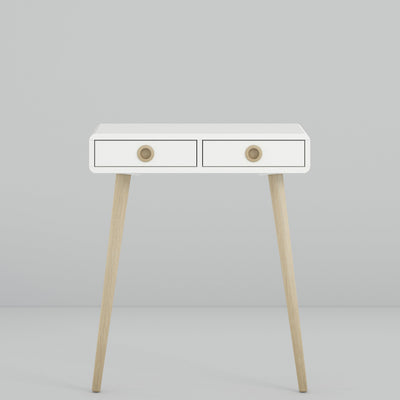 Softline Low Hall Table in Off White – FTG, view 5
