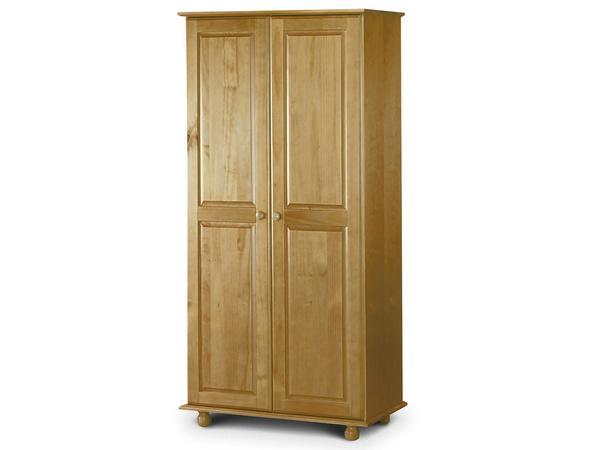 Julian Bowen 2 DOOR WARDROBE Pickwick 2 Door Wardrobe Bed Kings