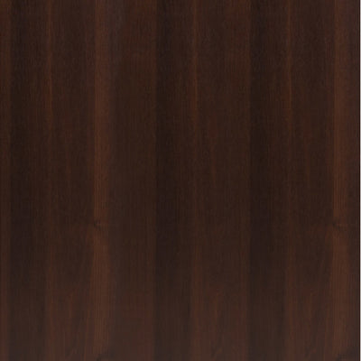 Imperial 2 Door 3 Drawer Glazed Display Cabinet in Dark Mahogany Melamine – FTG, view 6