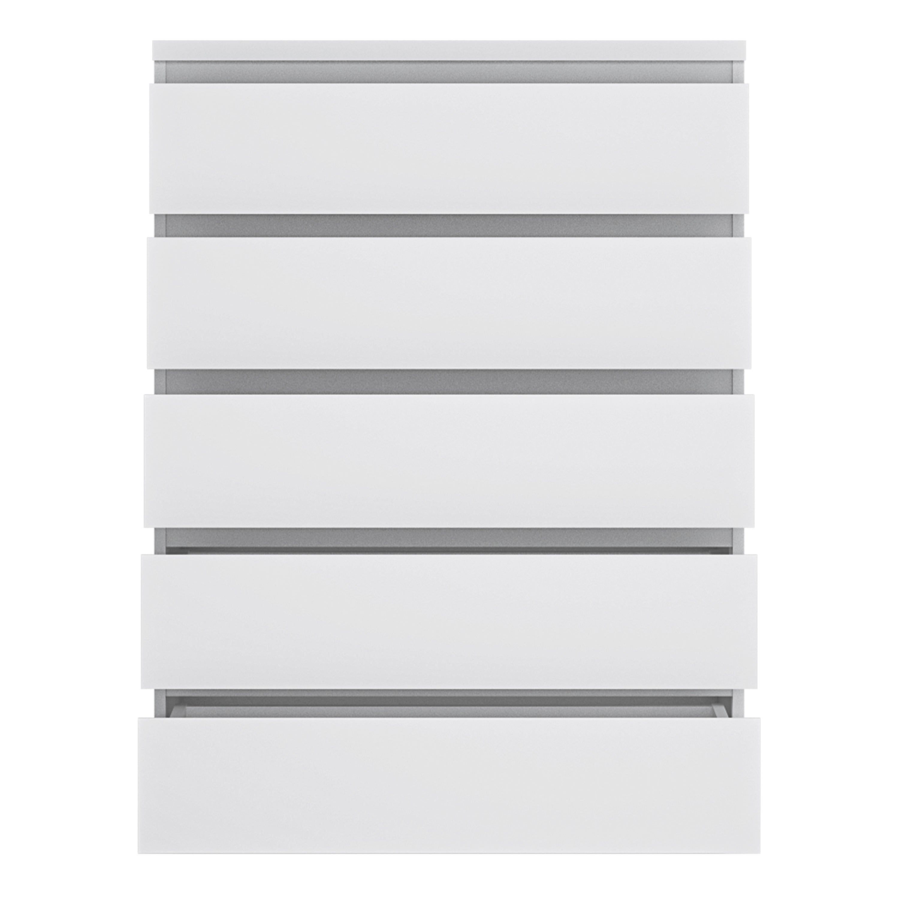 Fribo Chest Of 5 Drawers in Alpine White – FTG, view 3