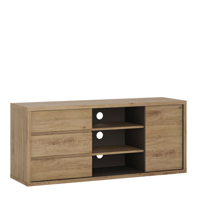 Shetland 1 Door 3 Drawer TV Cabinet – FTG