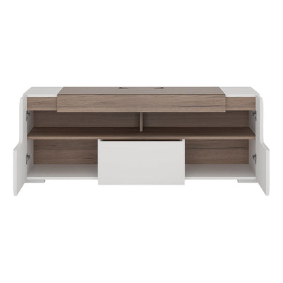 Toronto 140cm wide TV Cabinet – FTG, view 3