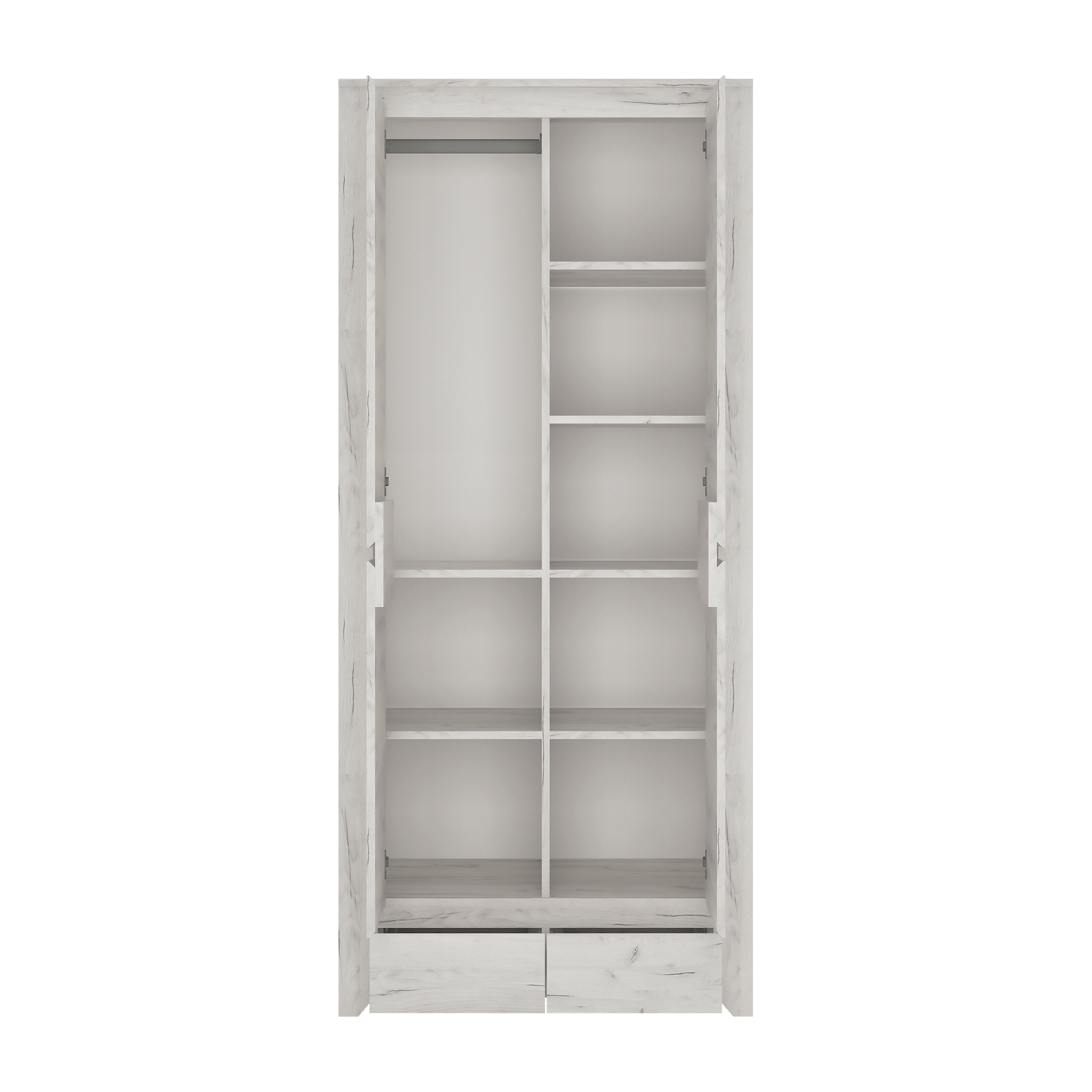 Angel 2 Door 2 Drawer Fitted Wardrobe – FTG, view 3